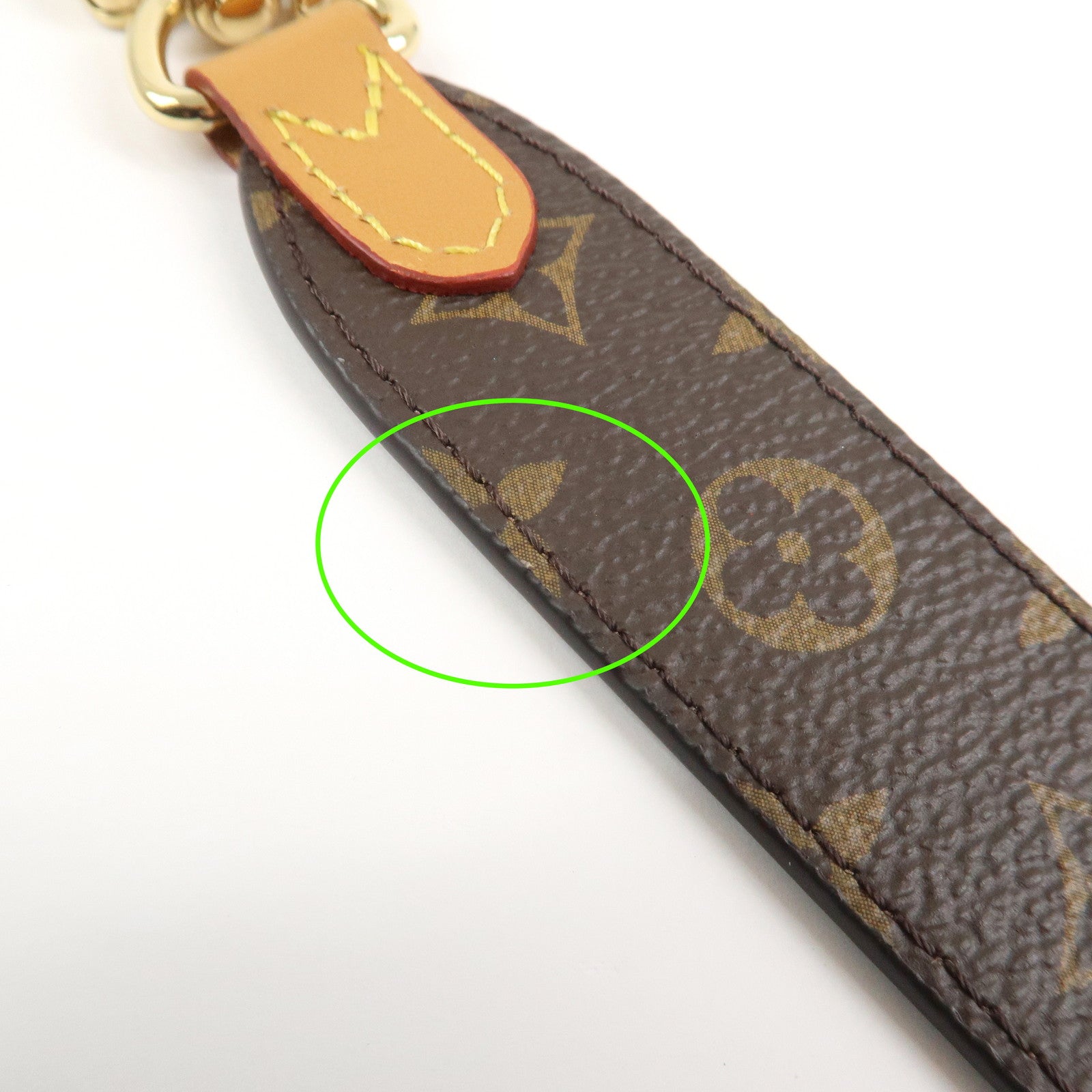 Louis Vuitton Monogram LV Cherished Key Chain Bag Charm M01184