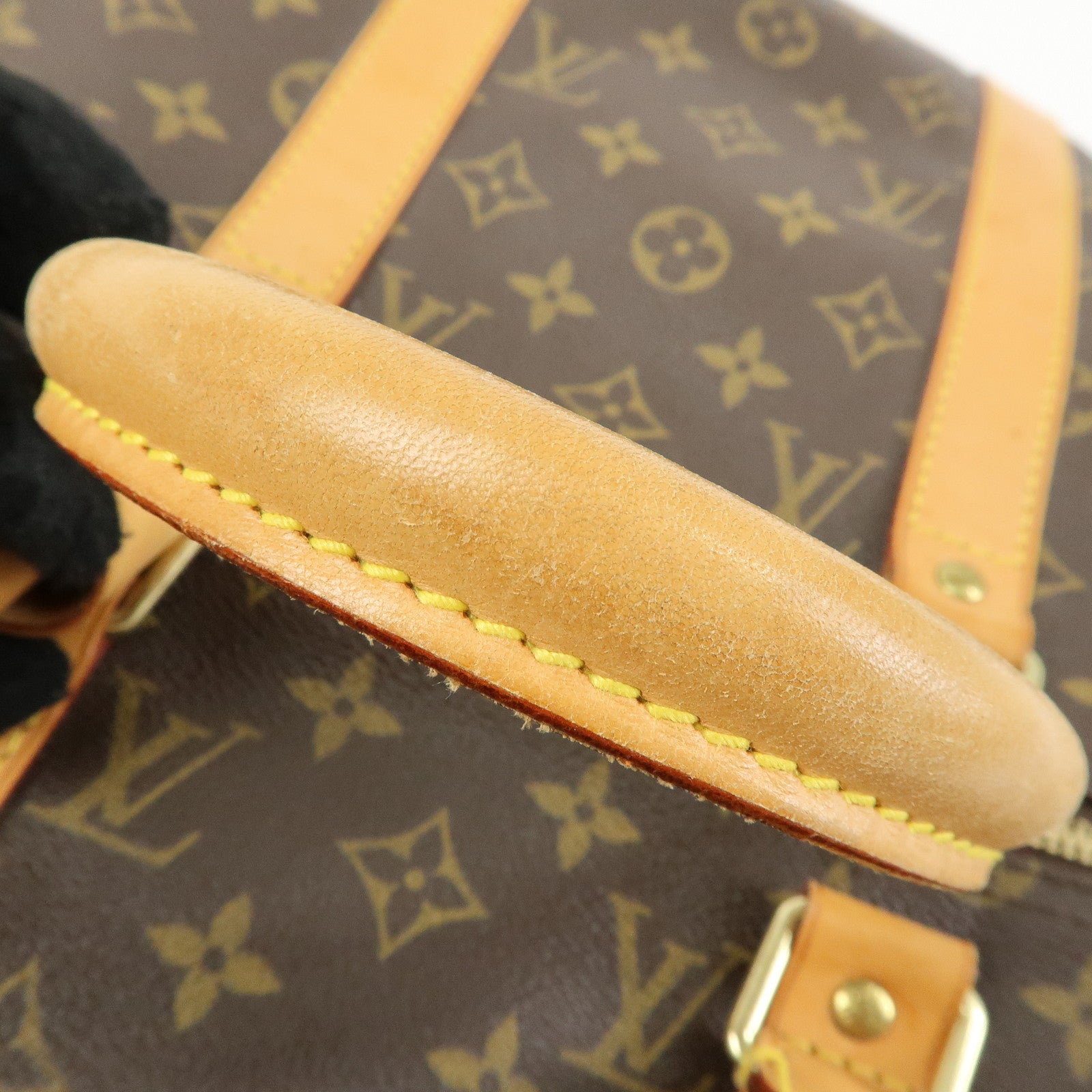 Louis Vuitton Monogram Keep All Bandouliere 50 Boston Bag M41416