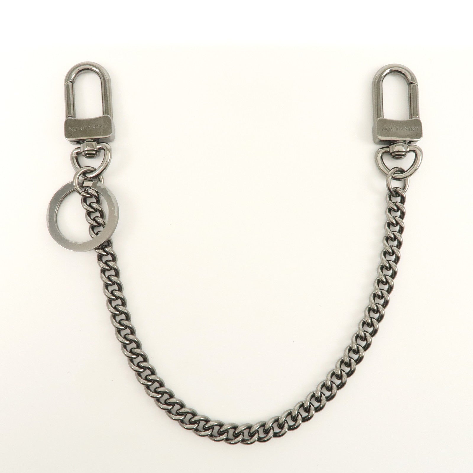 Louis Vuitton Metal Chenne Anneau Chain Silver M58035