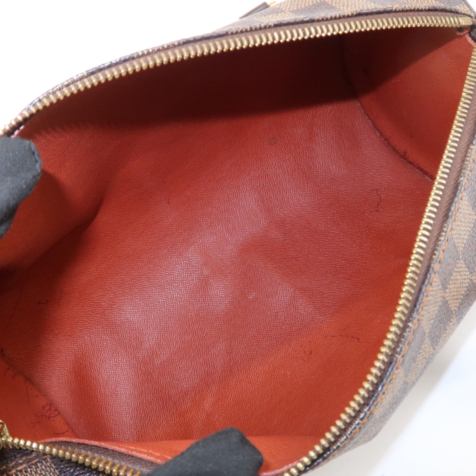 Louis Vuitton Damier Ebene Papillon 30 Hand Bag Brown N51303