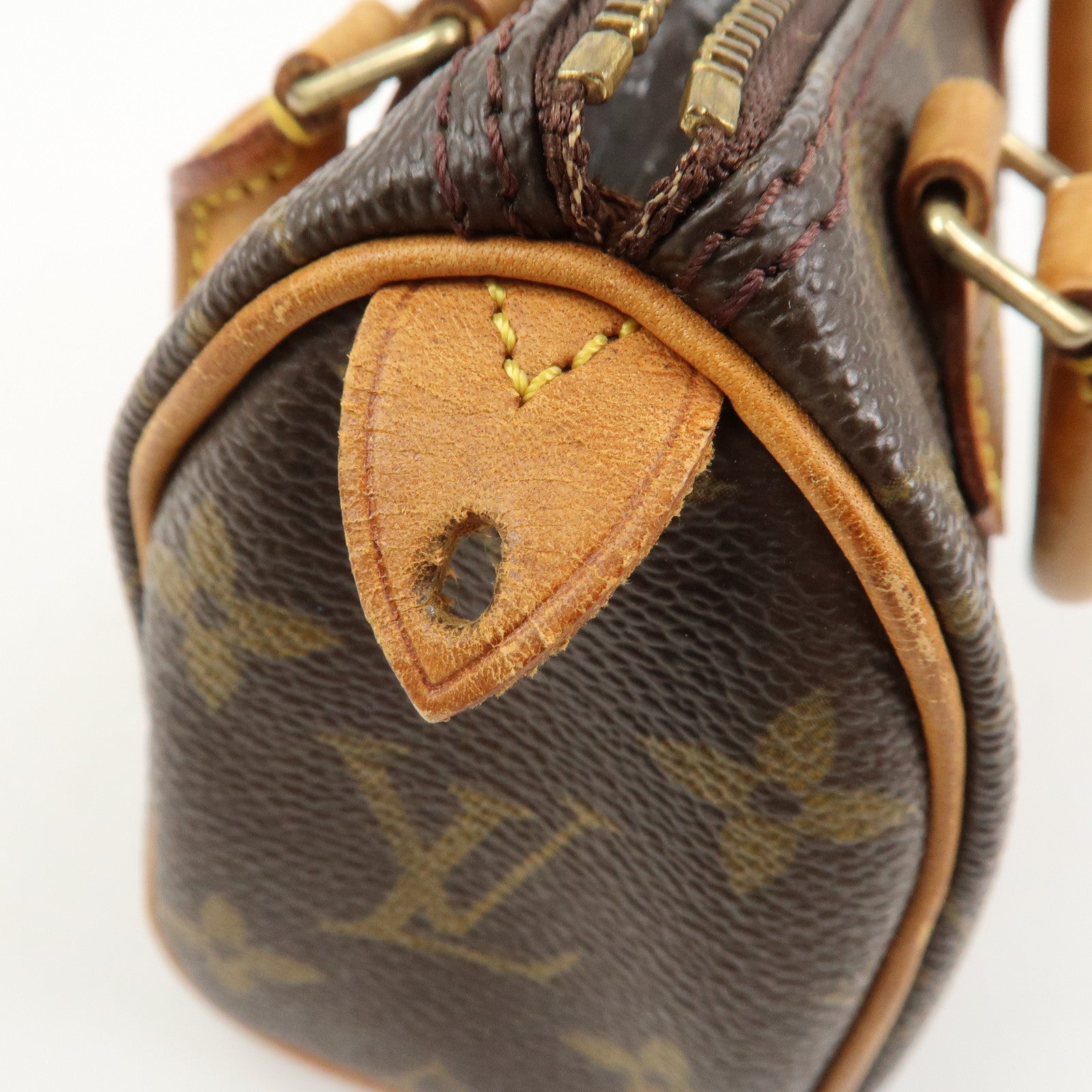 Louis Vuitton Monogram Canvas Mini Speedy Mini Boston Bag M41534