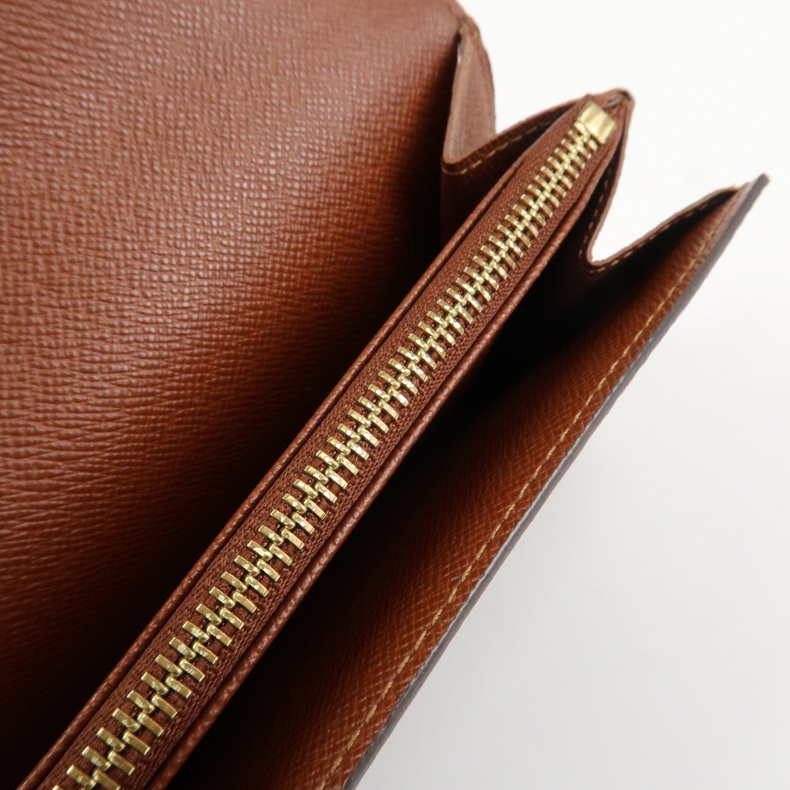 Louis Vuitton Monogram Pochette Porte Monnaie Credit Long Wallet M61725 Used