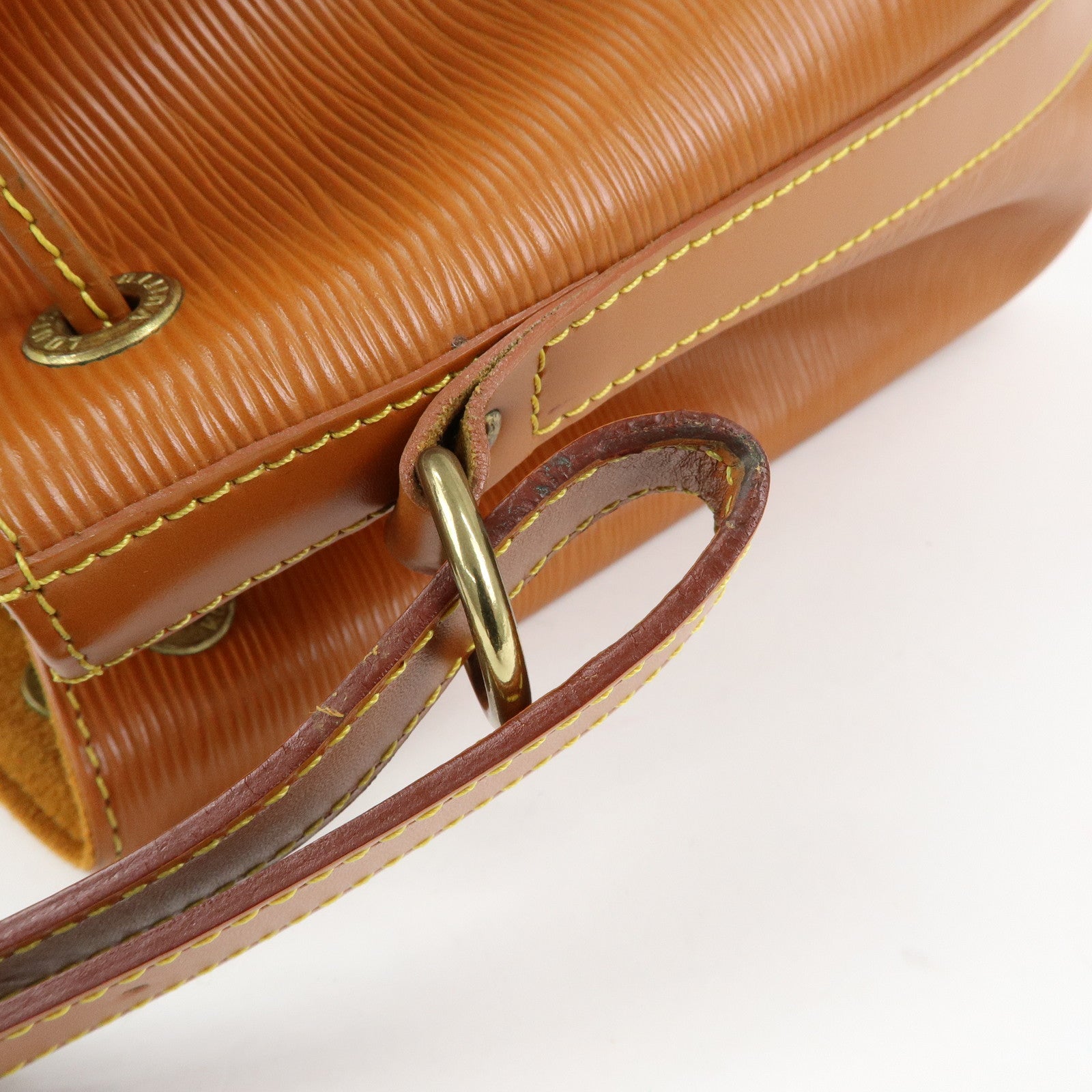 Louis Vuitton Epi Leather Petit Noe Shoulder Bag Zipang Gold M44108