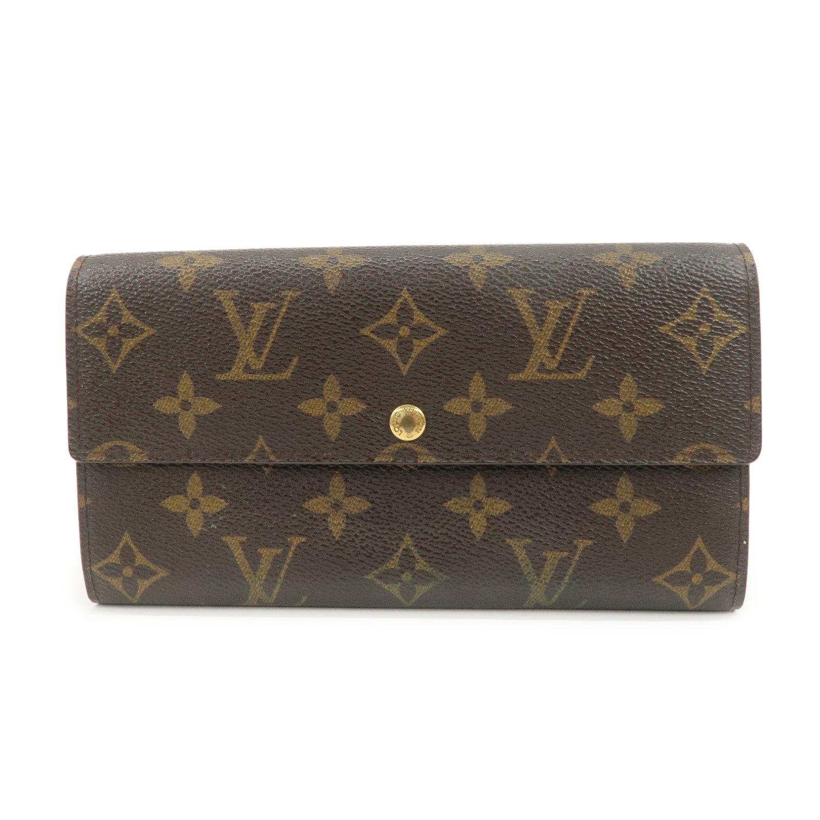 Louis Vuitton Monogram Pochette Porte Monnaie Credit Wallet M61723