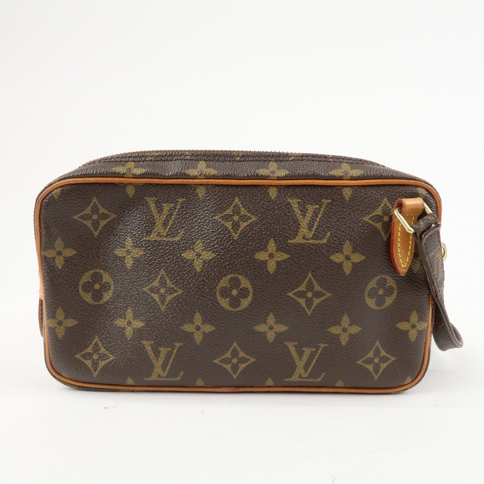 Louis Vuitton Monogram Pochette Marly Bandouliere Bag Brown M51828