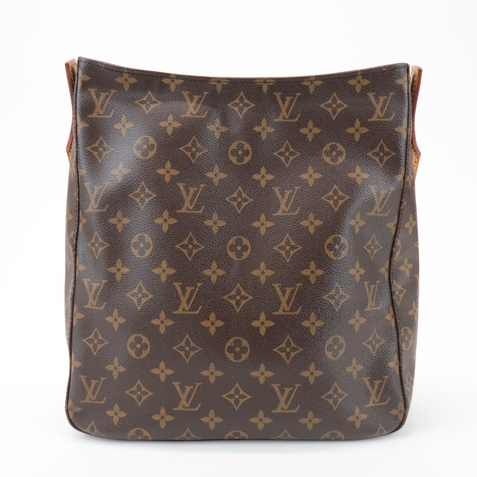 Louis Vuitton Monogram Looping GM Shoulder Bag Brown M51145
