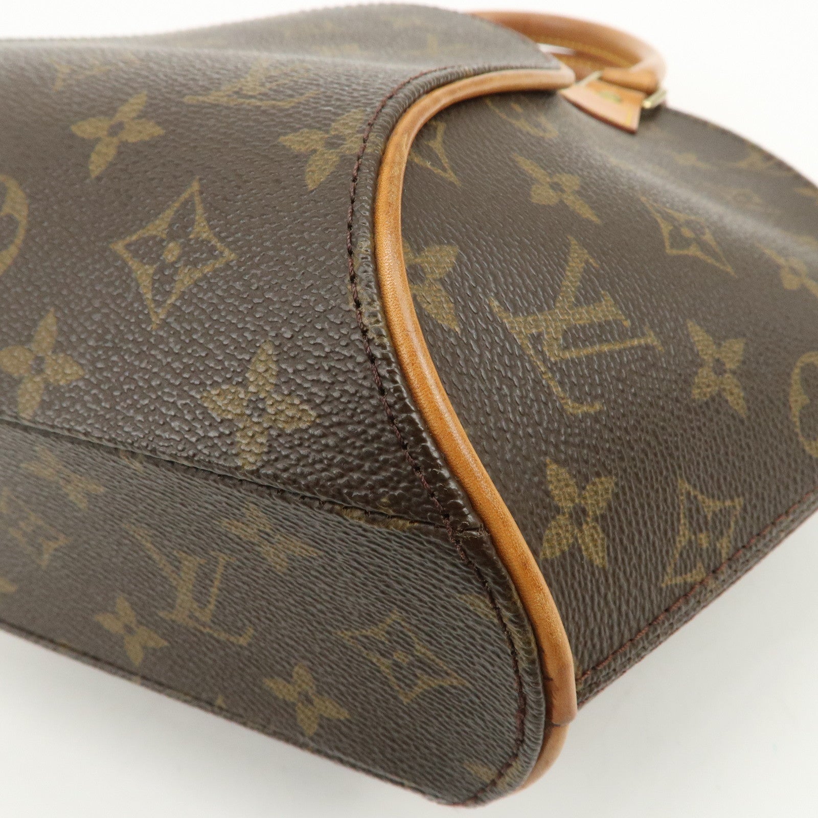 Louis Vuitton Monogram Canvas Ellipse PM Hand Bag Brown M51127