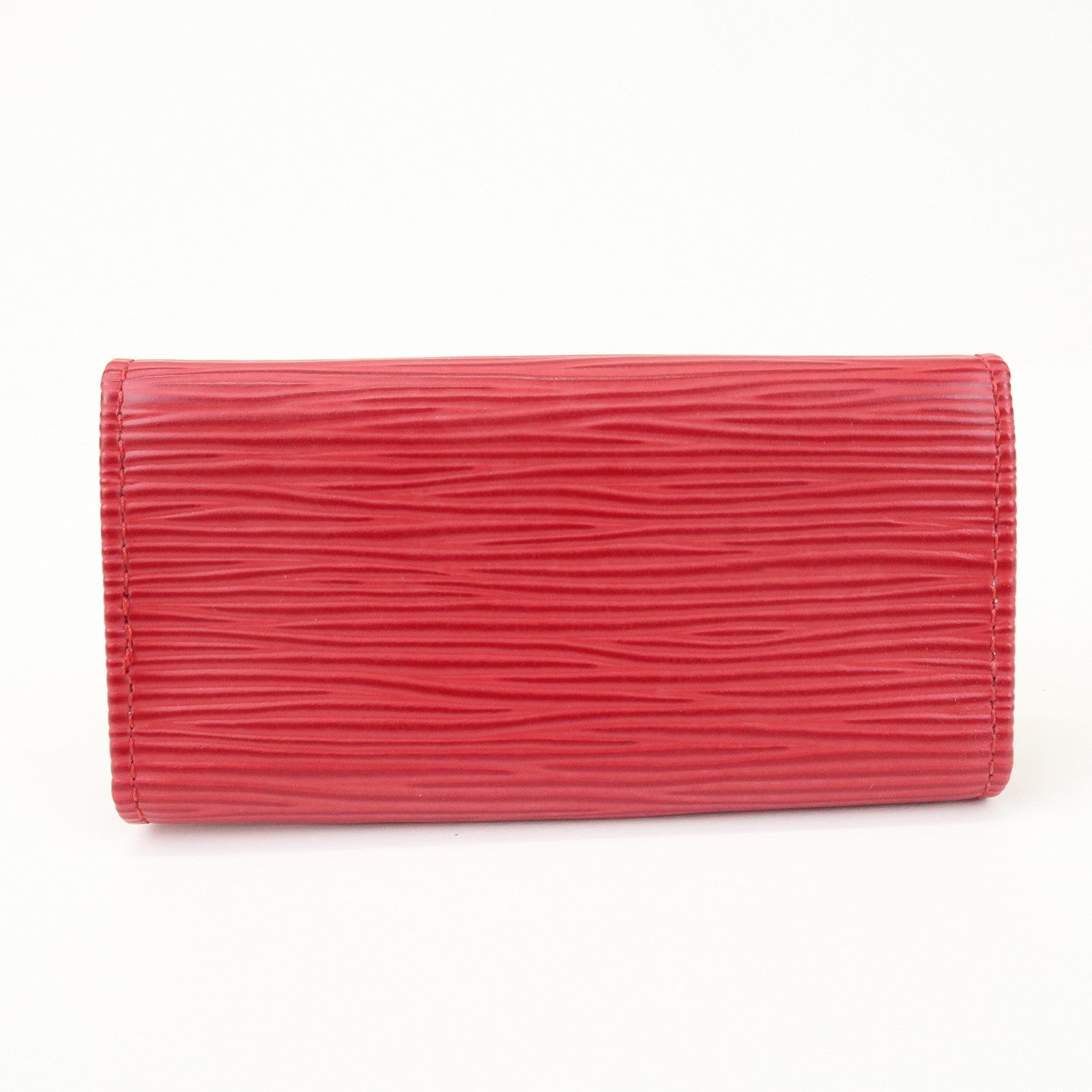 Louis Vuitton Epi Leather Multicle 4 Key Case Rouge M6382E