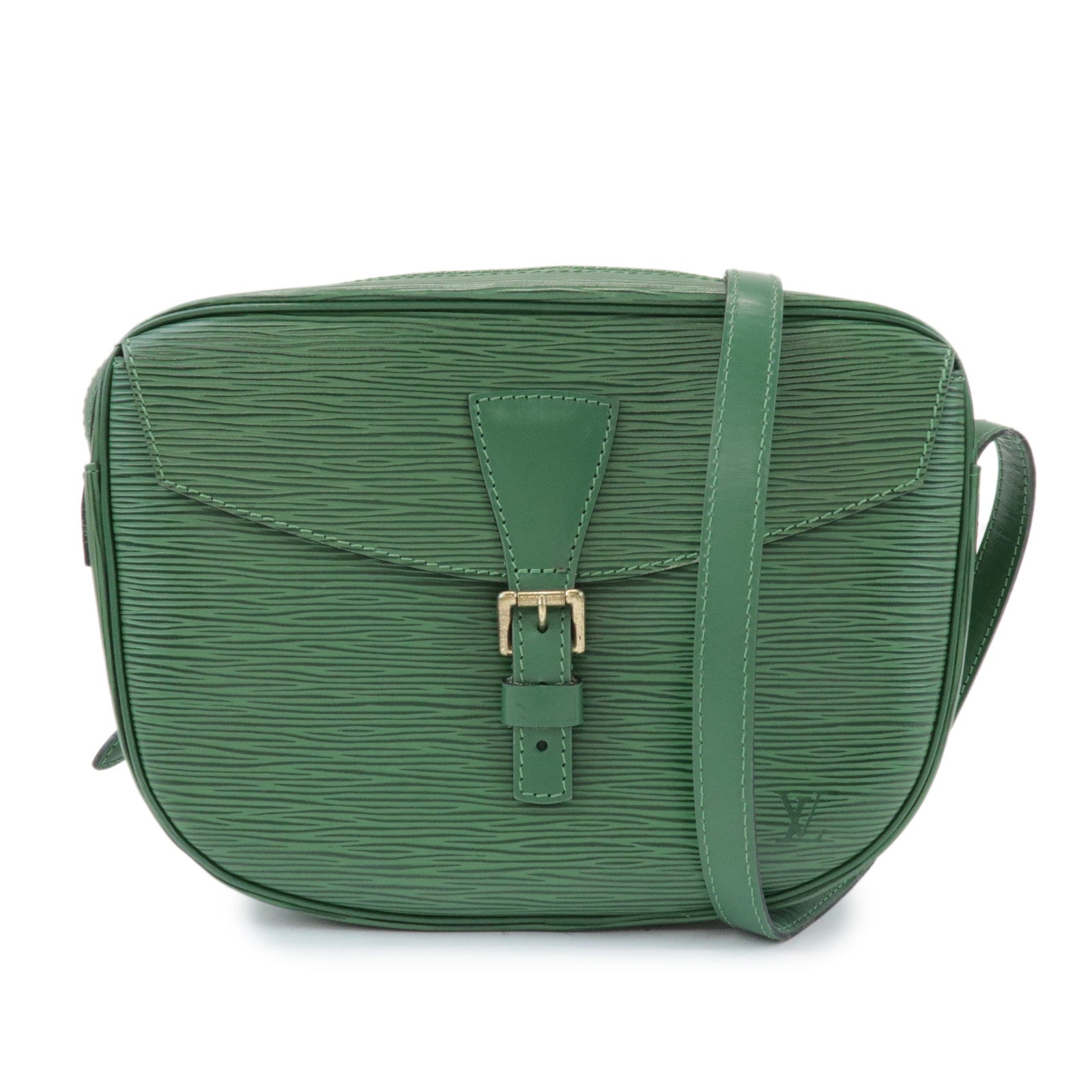 Louis Vuitton Epi Jeune Fille Shoulder Bag Borneo Green M52154