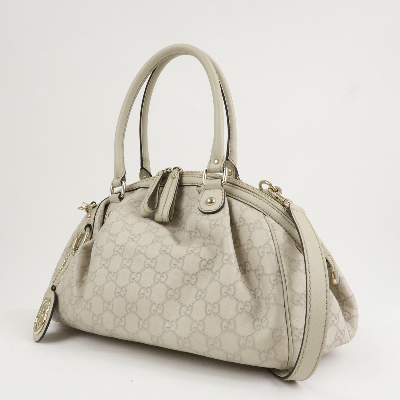 GUCCI Sukey Guccissima Guccissima Leather 2WAY Bag Hand Bag 364841