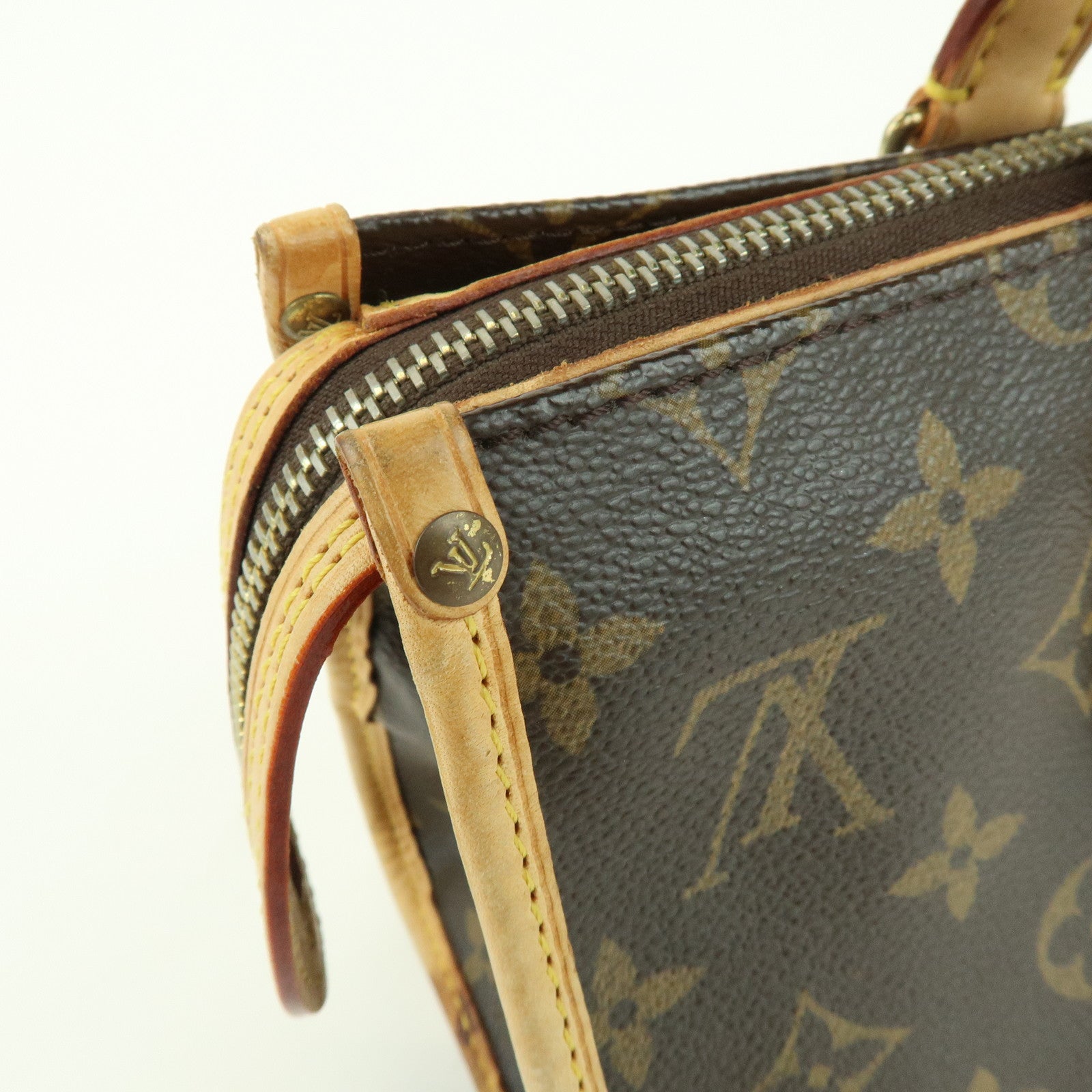 Louis Vuitton Monogram Popincourt Hand Bag Brown M40009