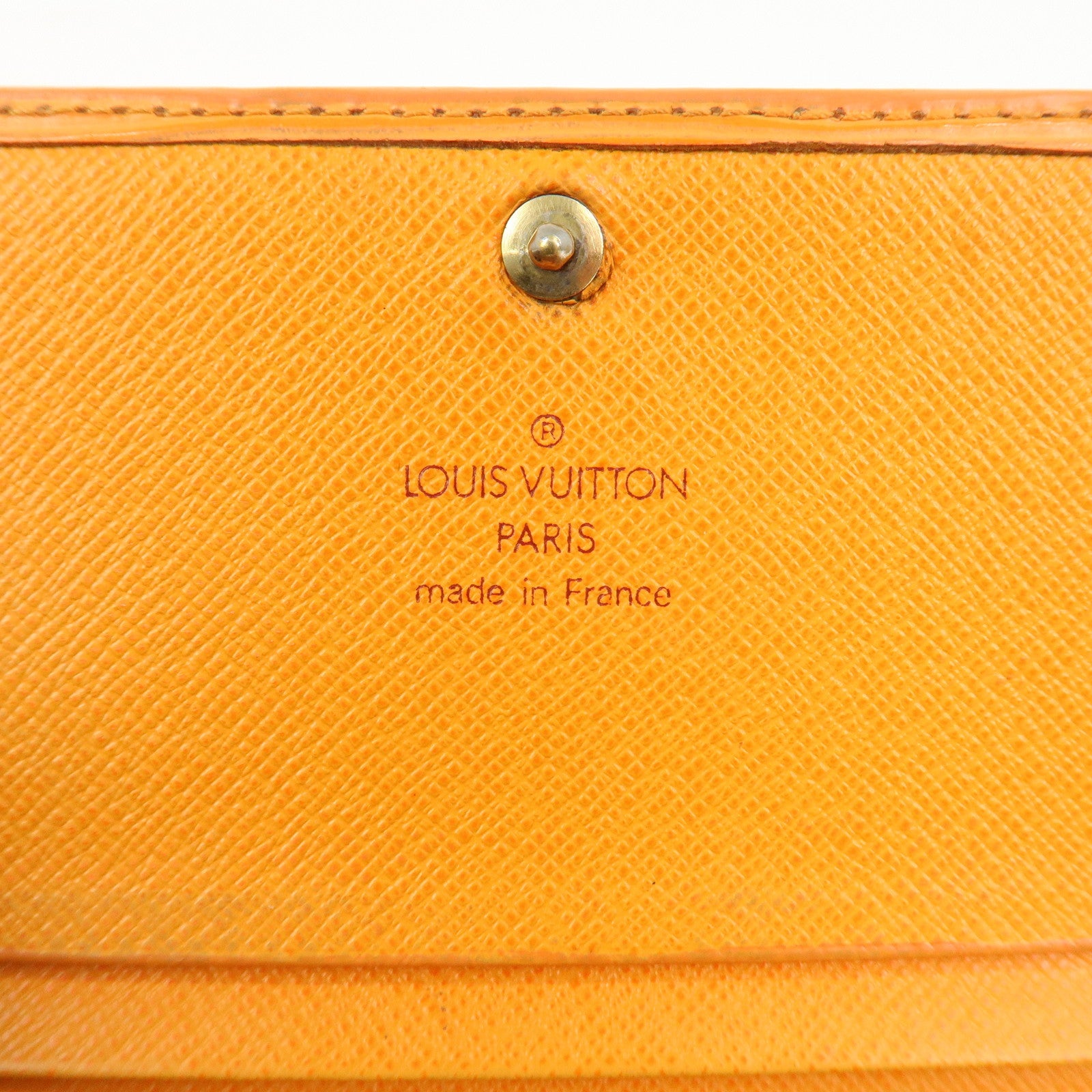 Louis Vuitton Epi Leather Porte Monnaie Billet Tresor Wallet M6350H