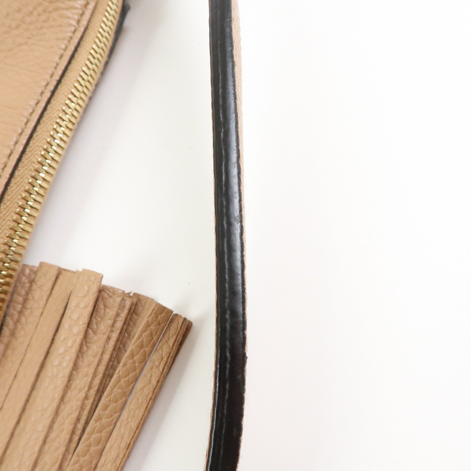 GUCCI SOHO 2Way Bag Hand Bag Shoulder Bag Beige 536194