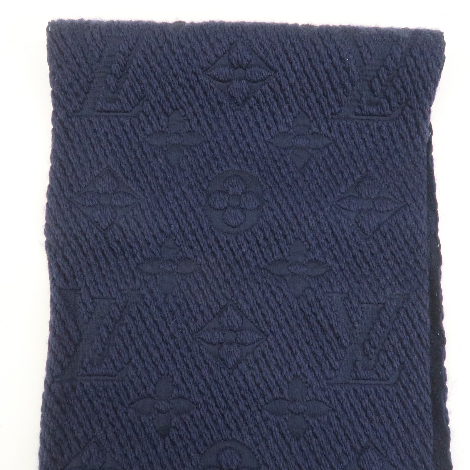 Louis Vuitton Monogram Echarpe Logomania Wool Silk Scarf M75094