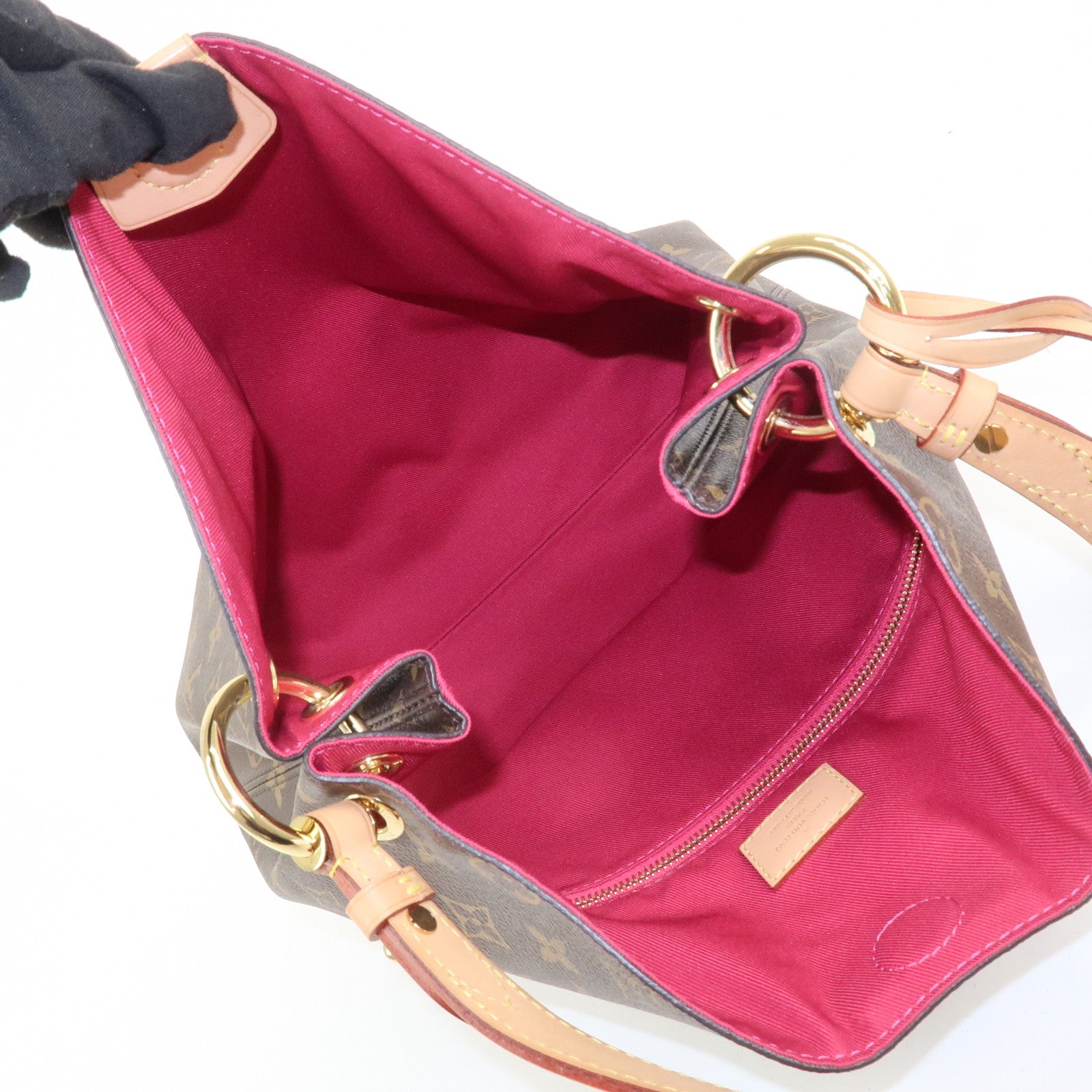 Louis Vuitton Monogram Canvas Graceful PM Shoulder Bag M43700