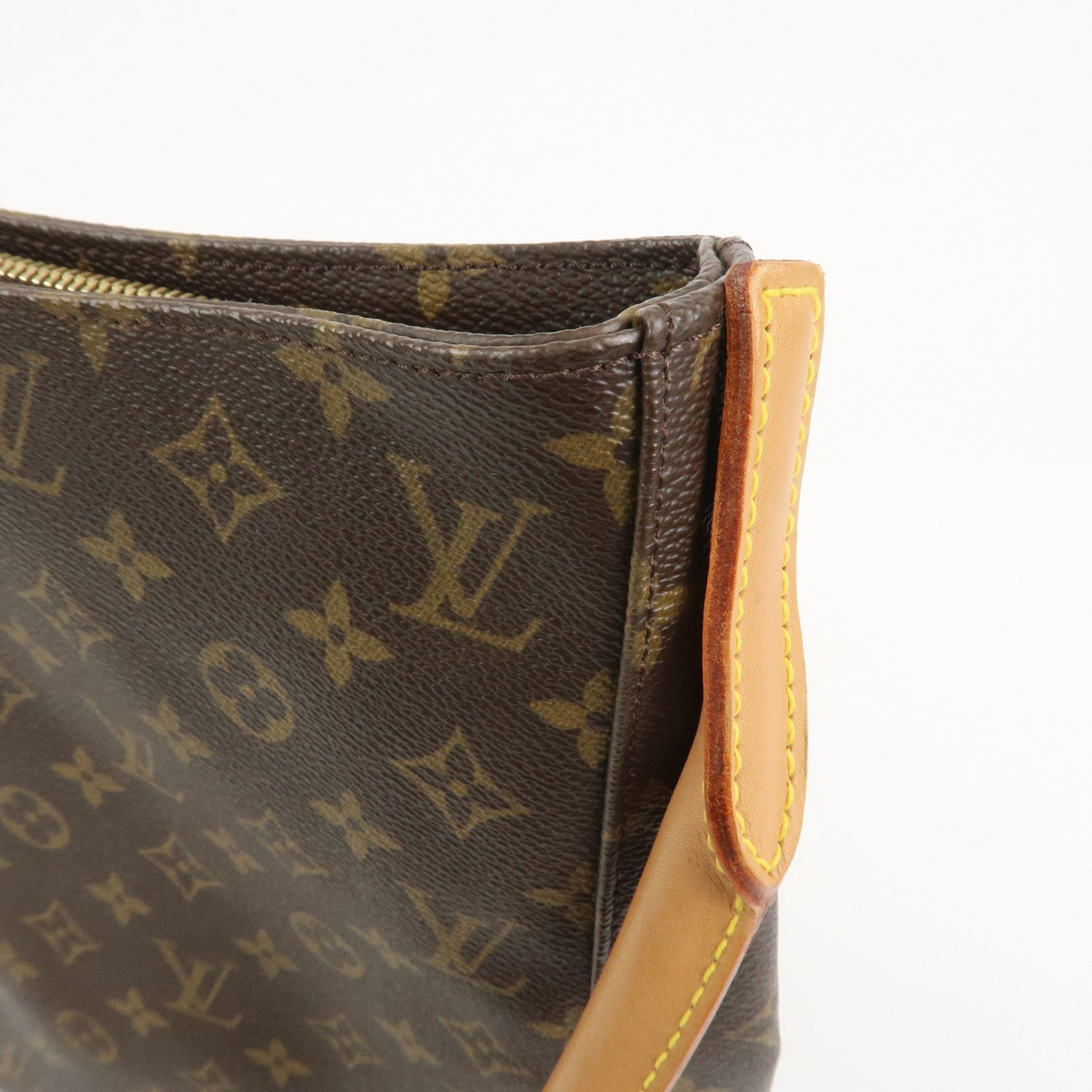 Louis Vuitton Monogram Looping GM Shoulder Bag Brown M51145