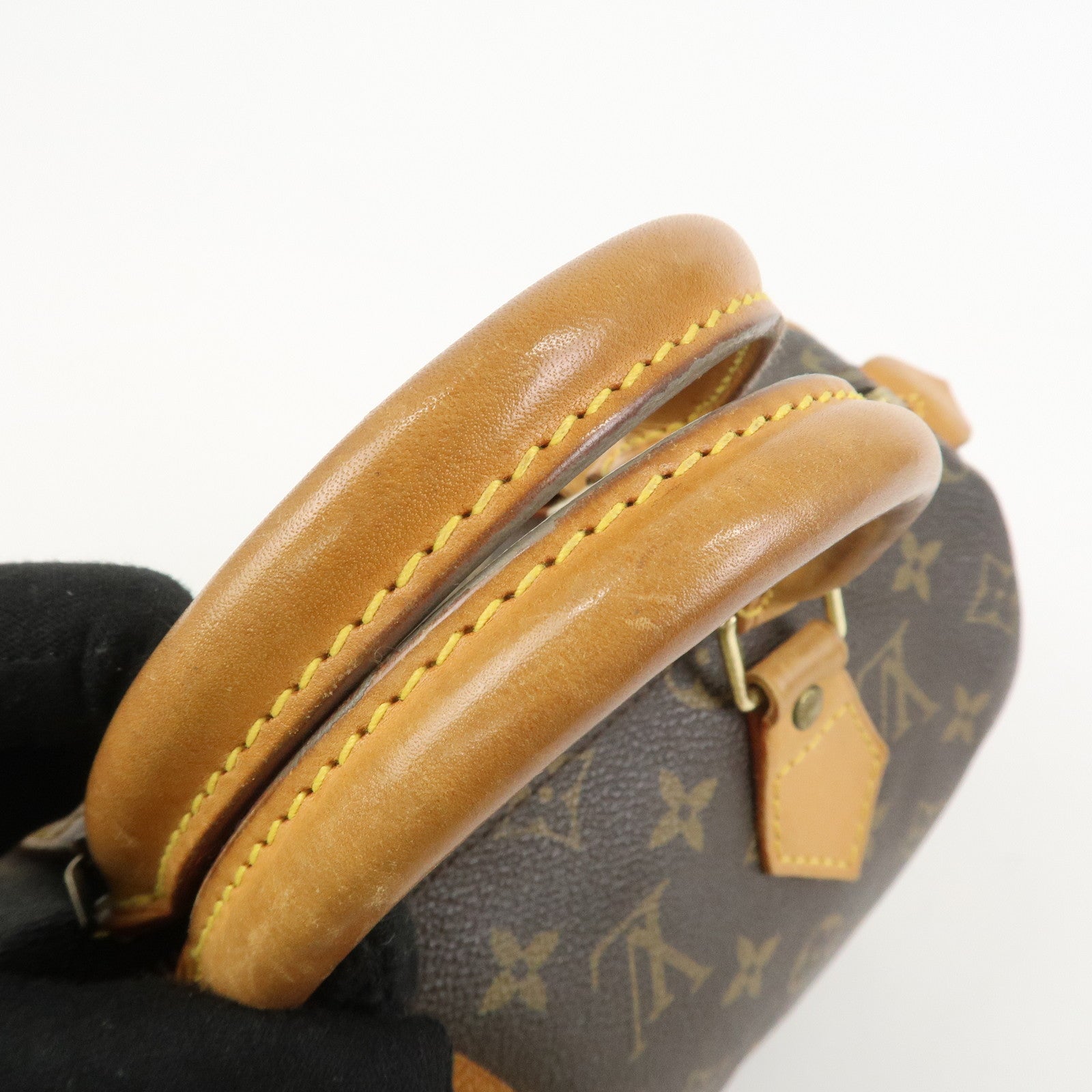 Louis Vuitton Monogram Speedy 25 Boston Bag Hand Bag Brown M41528