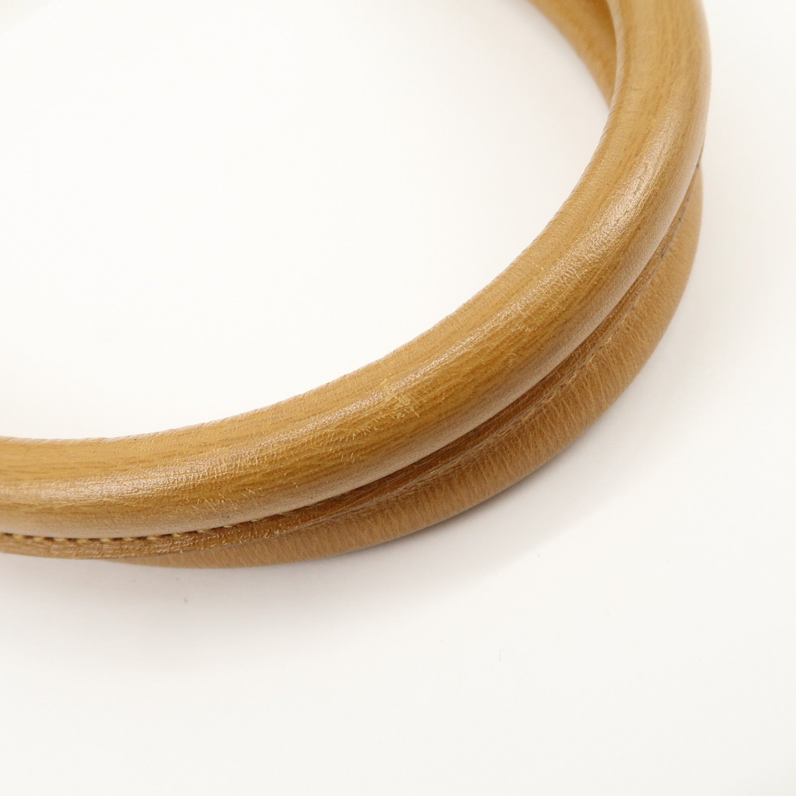 GUCCI Jackie Leather Shoulder Bag Hand Bag Beige 002.1067