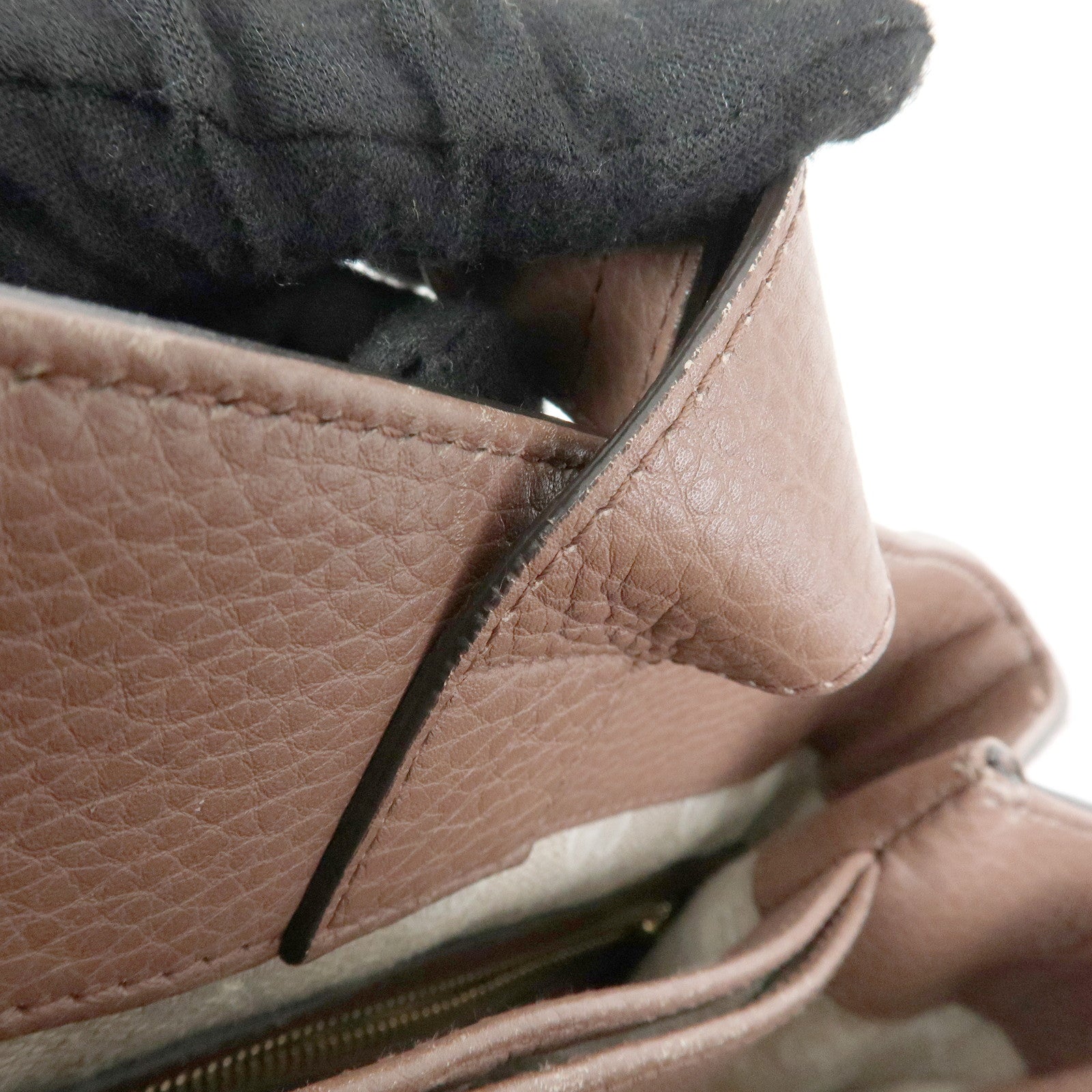 GUCCI Bamboo Diana Leather 2Way Shoulder Bag Hand Bag Brown 308360