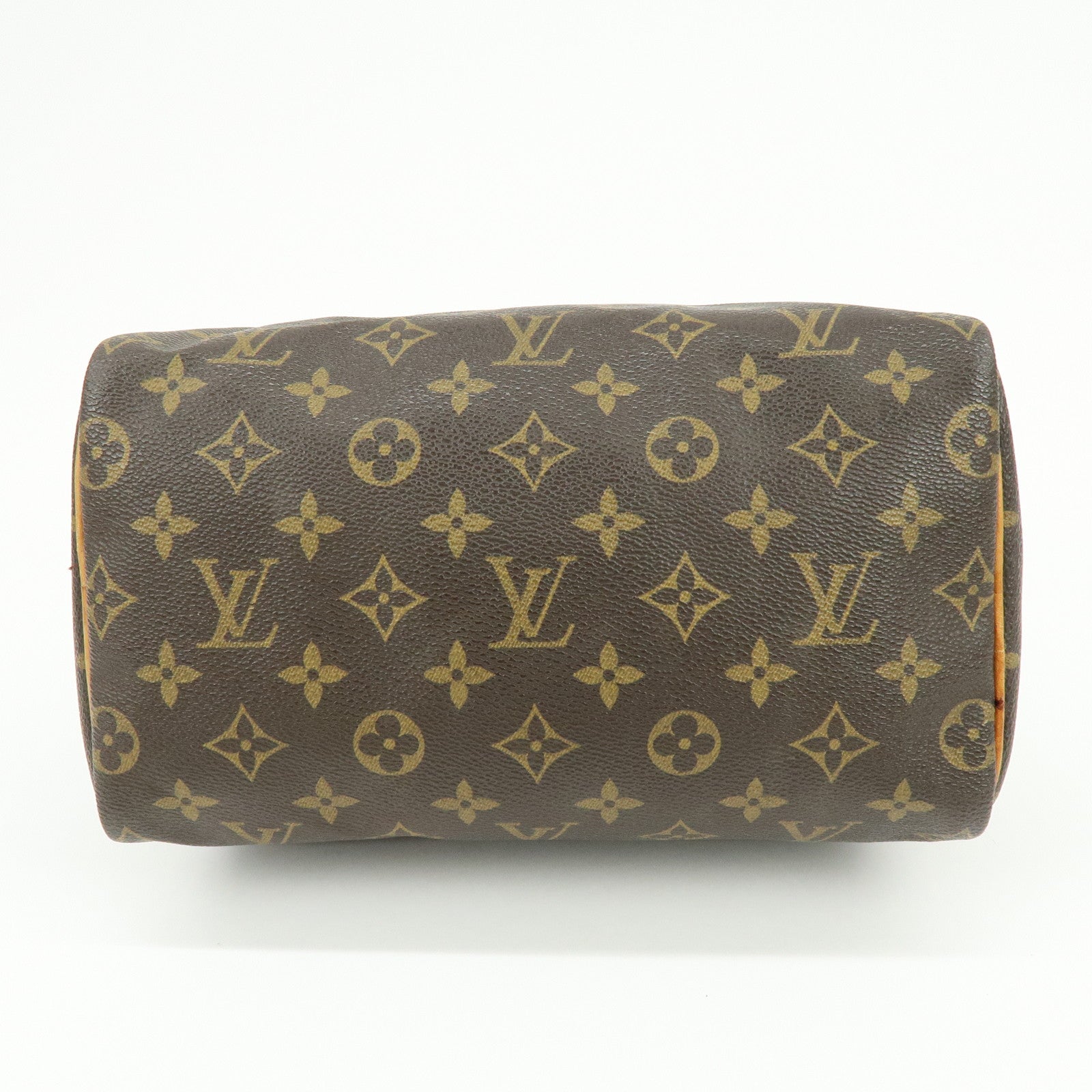 Louis Vuitton Monogram Speedy 25 Boston Bag Hand Bag Brown M41528