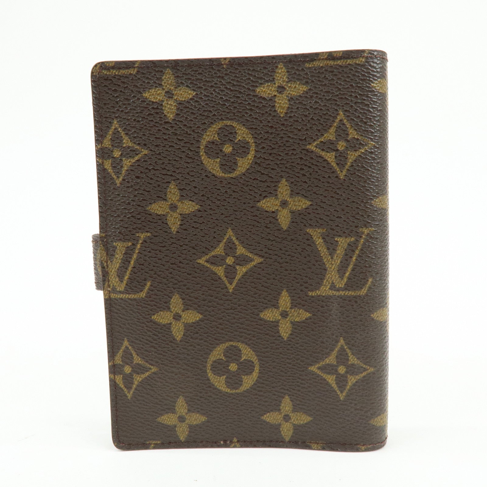 Louis Vuitton Monogram Agenda PM Planner Cover Brown R20005