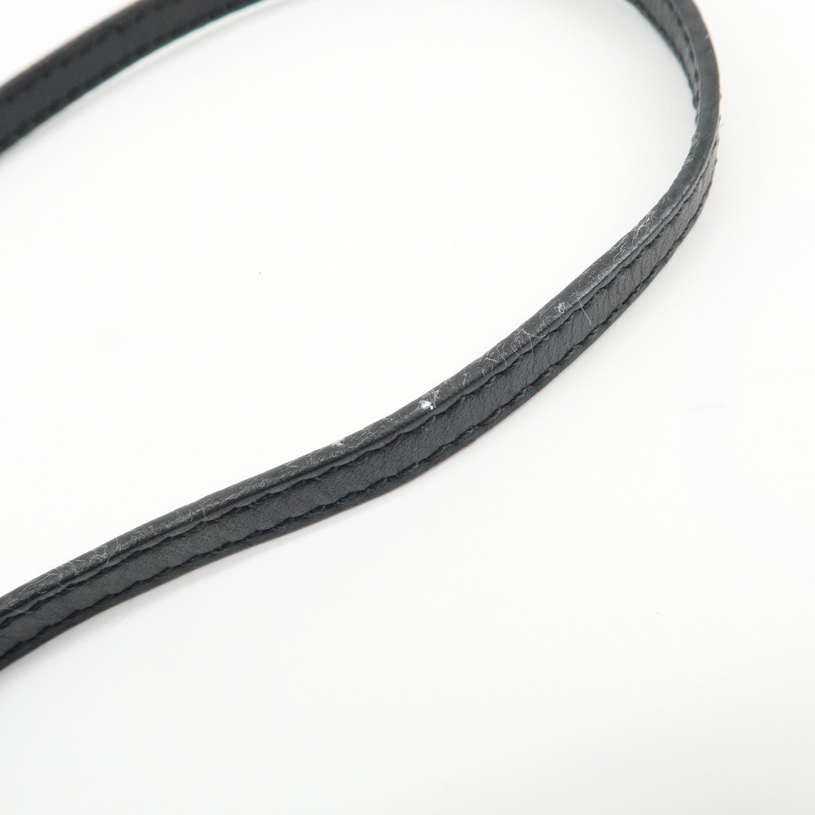 Chloe Victoria Leather 2Way Bag Hand Bag Shoulder Bag Black