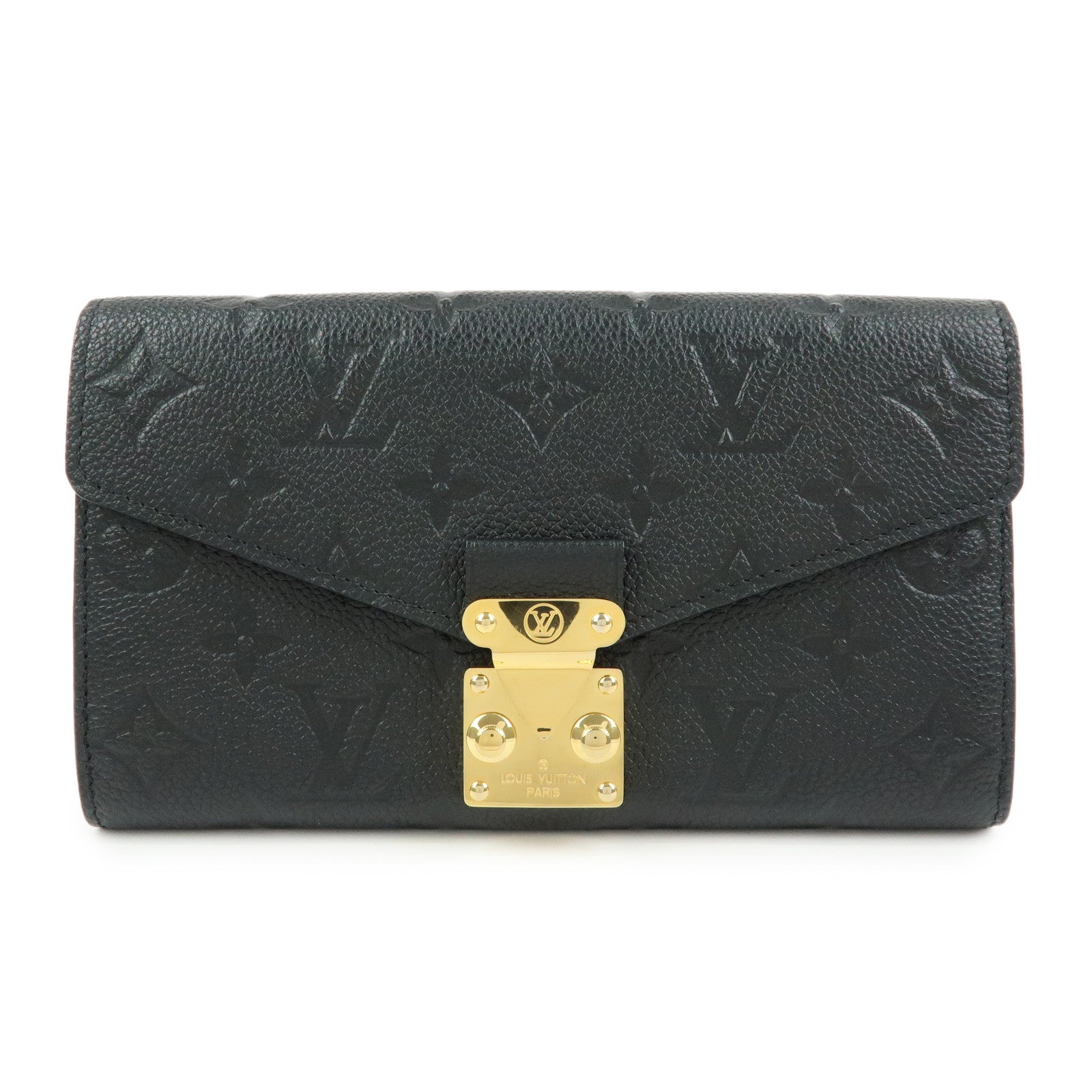 Louis Vuitton Monogram Empreinte Portefeuille Metis Noir M62458