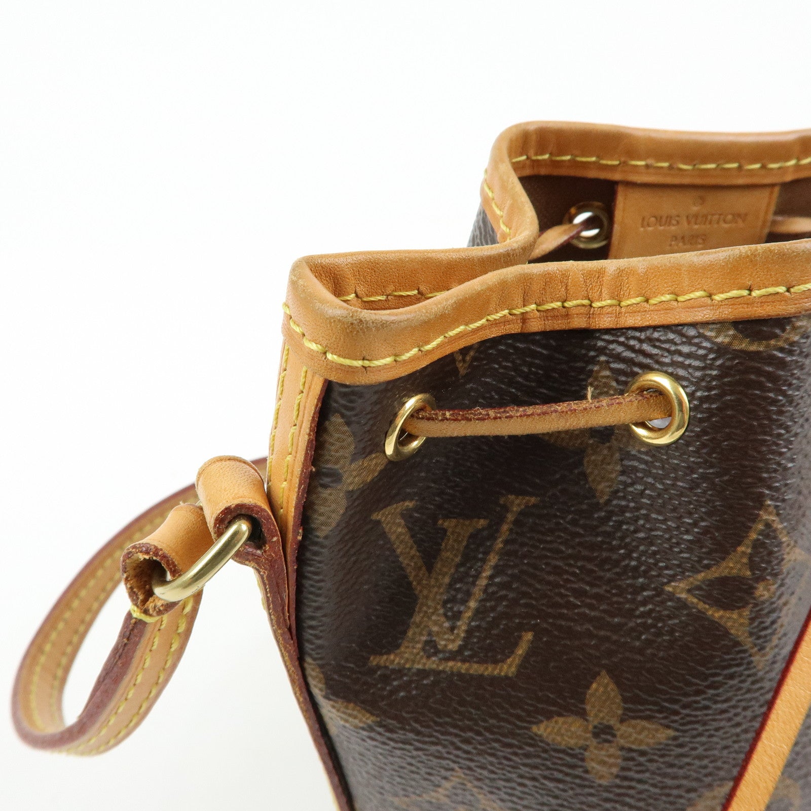 Louis Vuitton Monogram Nano Noe Shoulder Bag Crossbody Bag M41346