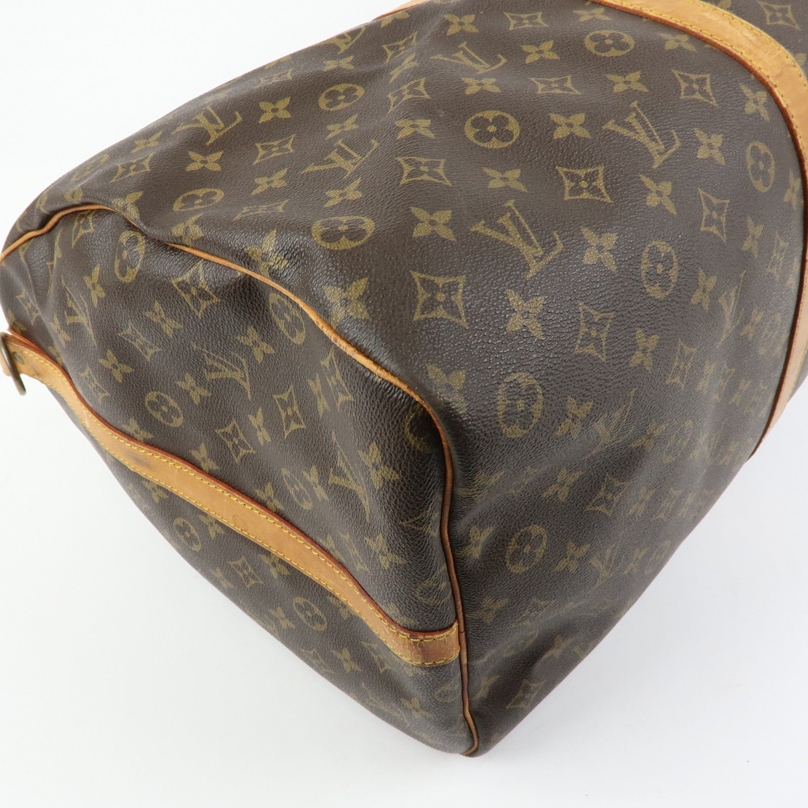 Louis Vuitton Monogram Keep All Bandouliere 60 Boston Bag M41412