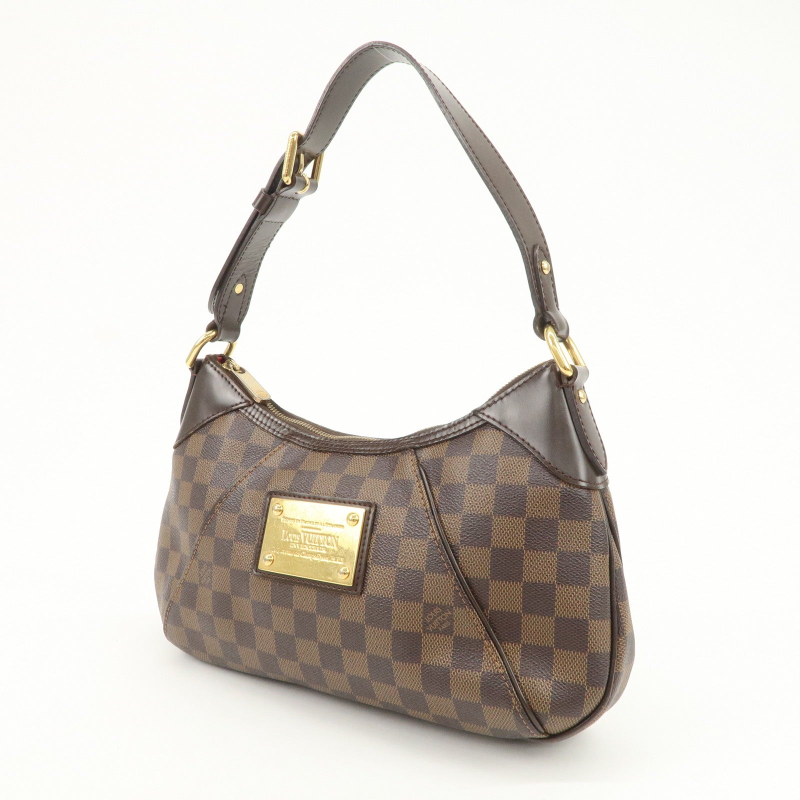 Louis Vuitton Damier Canvas Thames PM Shoulder Bag Hand Bag N48180