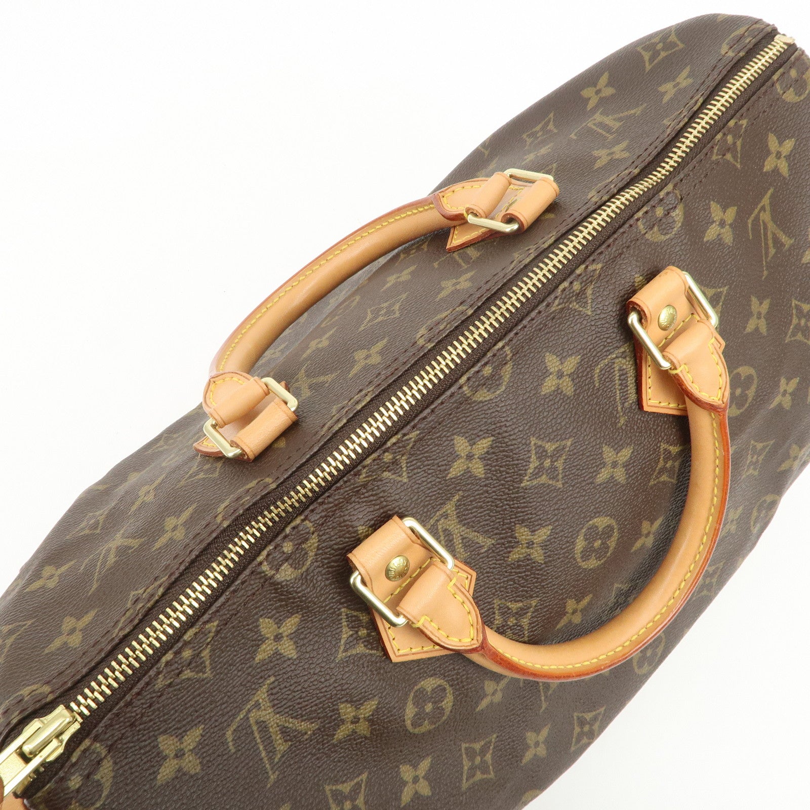 Louis Vuitton Monogram Speedy 35 Boston Bag Hand Bag M41524