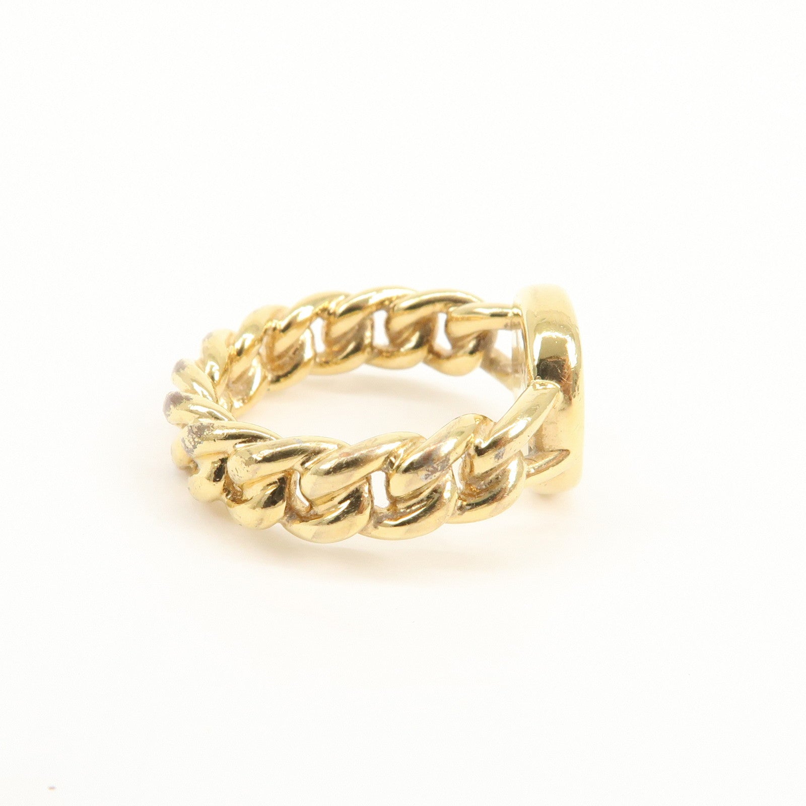 Louis Vuitton ID Ring Metal Gold Silver M61094
