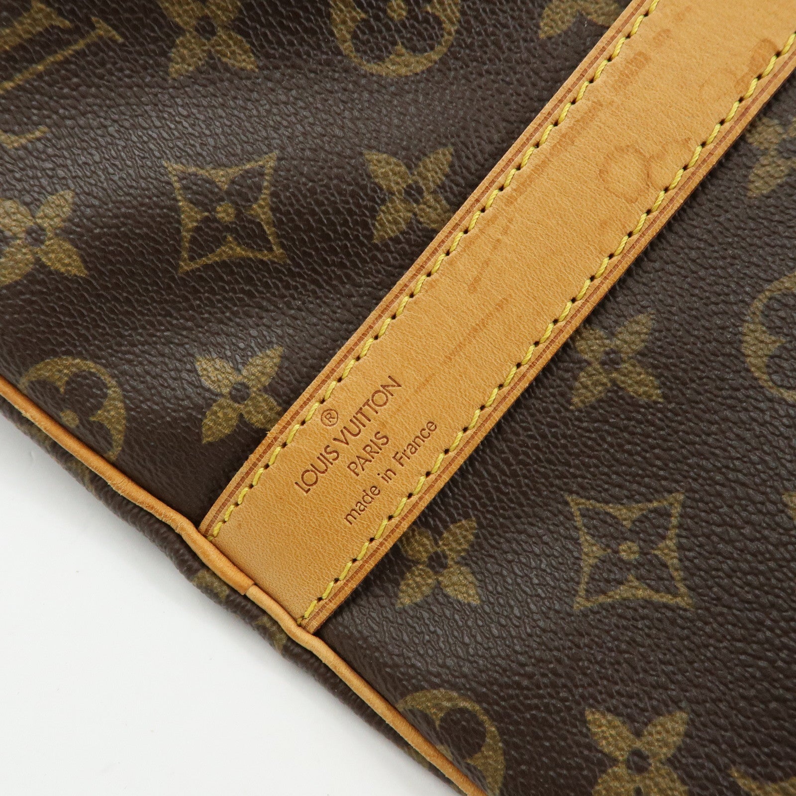 Louis Vuitton Monogram Keep All Bandouliere 55 Boston Bag M41414