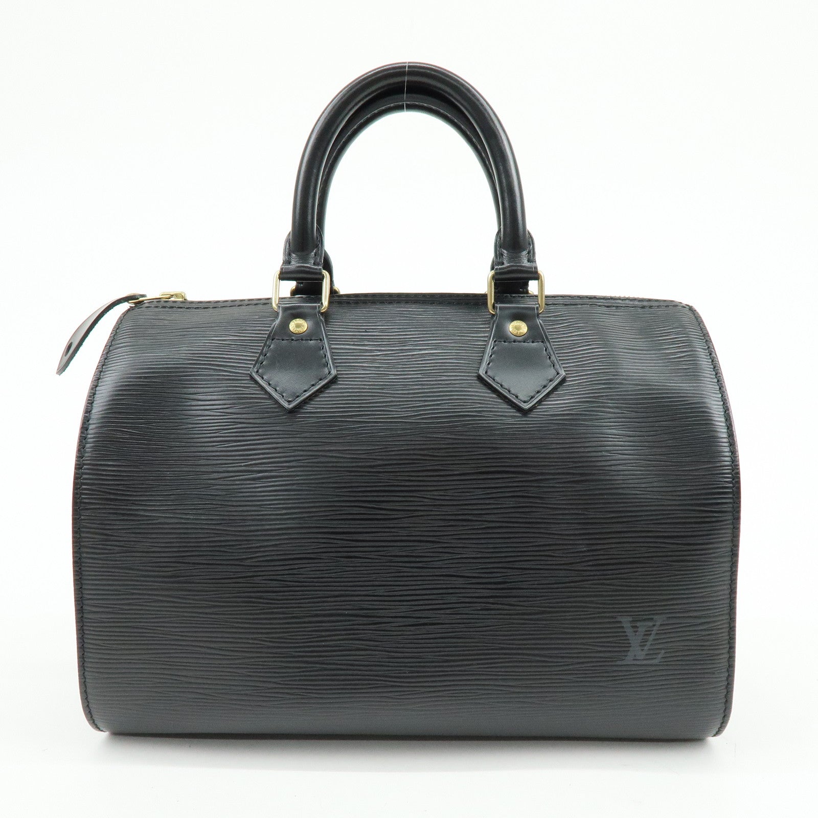 Louis Vuitton Epi Speedy 25 Hand Bag Boston Bag Noir M59032