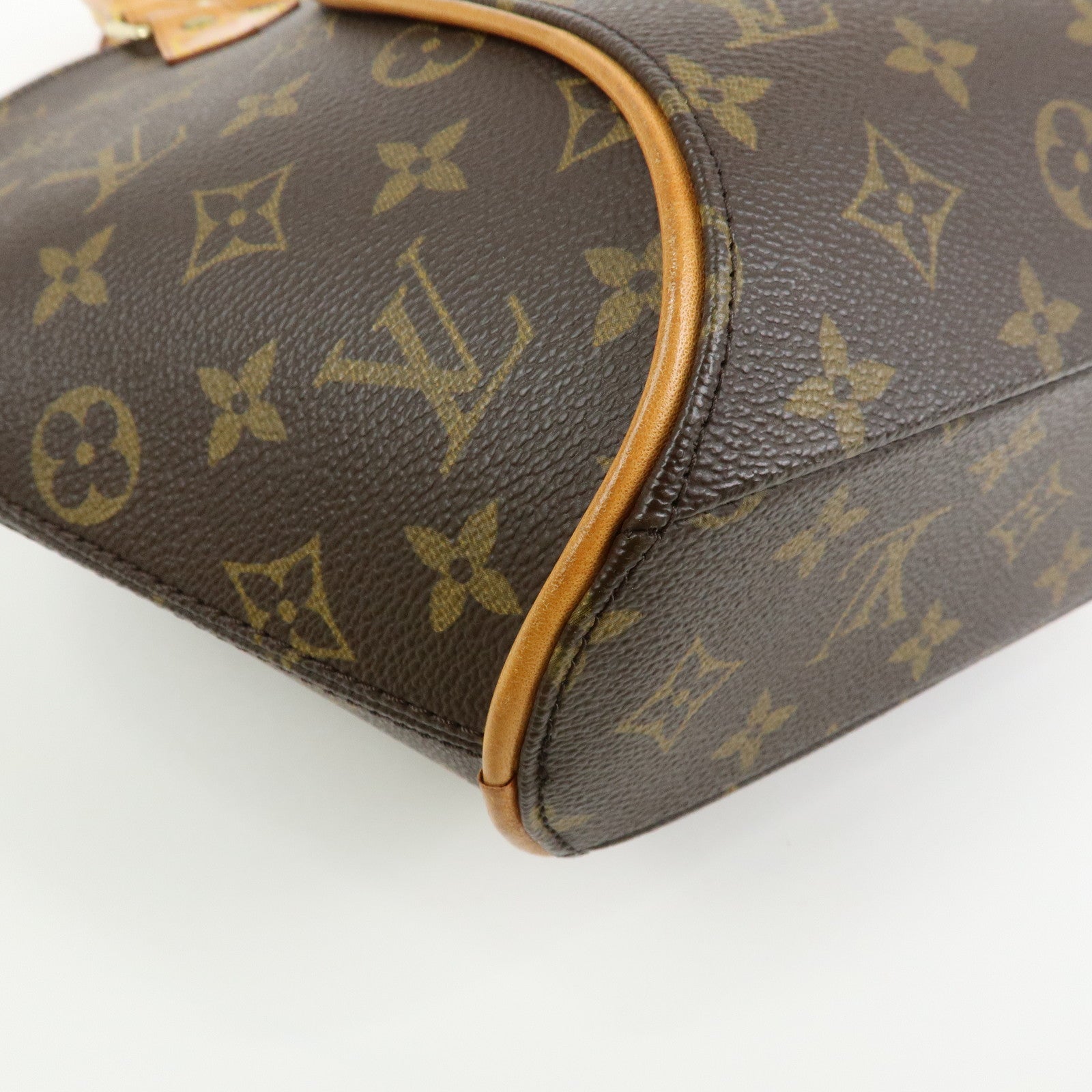 Louis Vuitton Monogram Ellipse PM Hand Bag Brown M51127