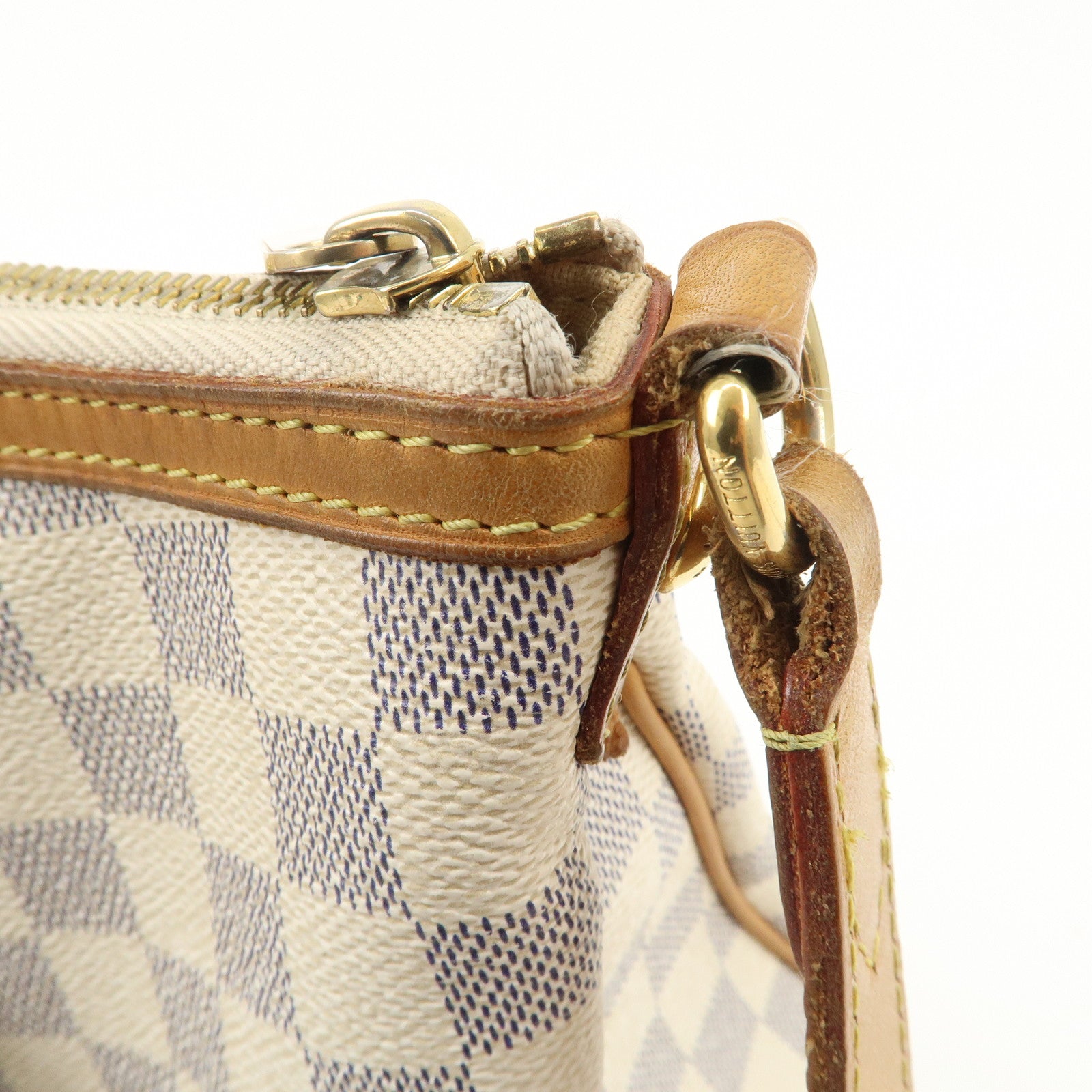 Louis Vuitton Damier Azur Siracusa MM Shoulder Bag N41112 Used