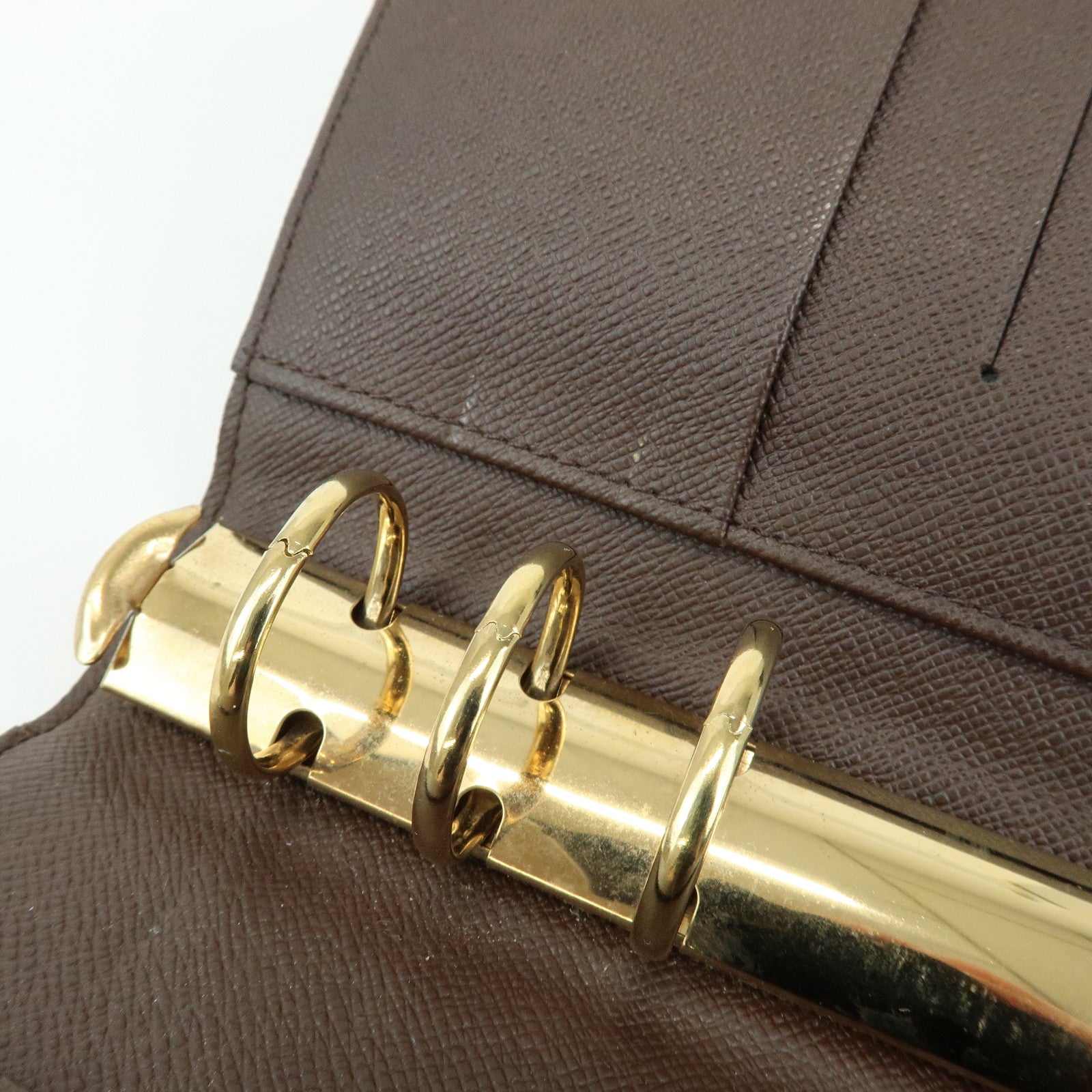 Louis Vuitton Damier Agenda GM Canvas Planner Cover Ebene R20107