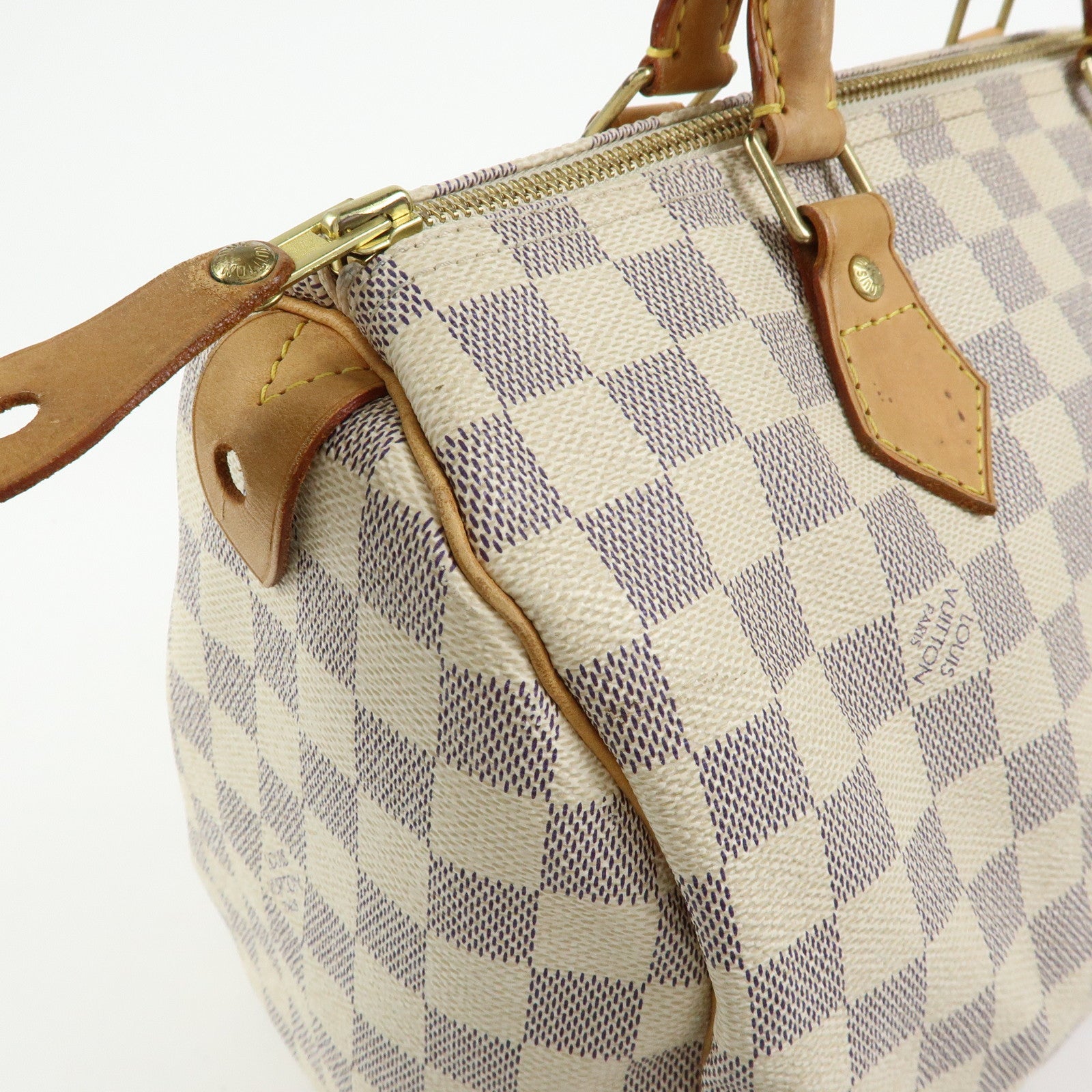 Louis Vuitton Damier Azur Speedy 30 Boston Bag Hand Bag N41533