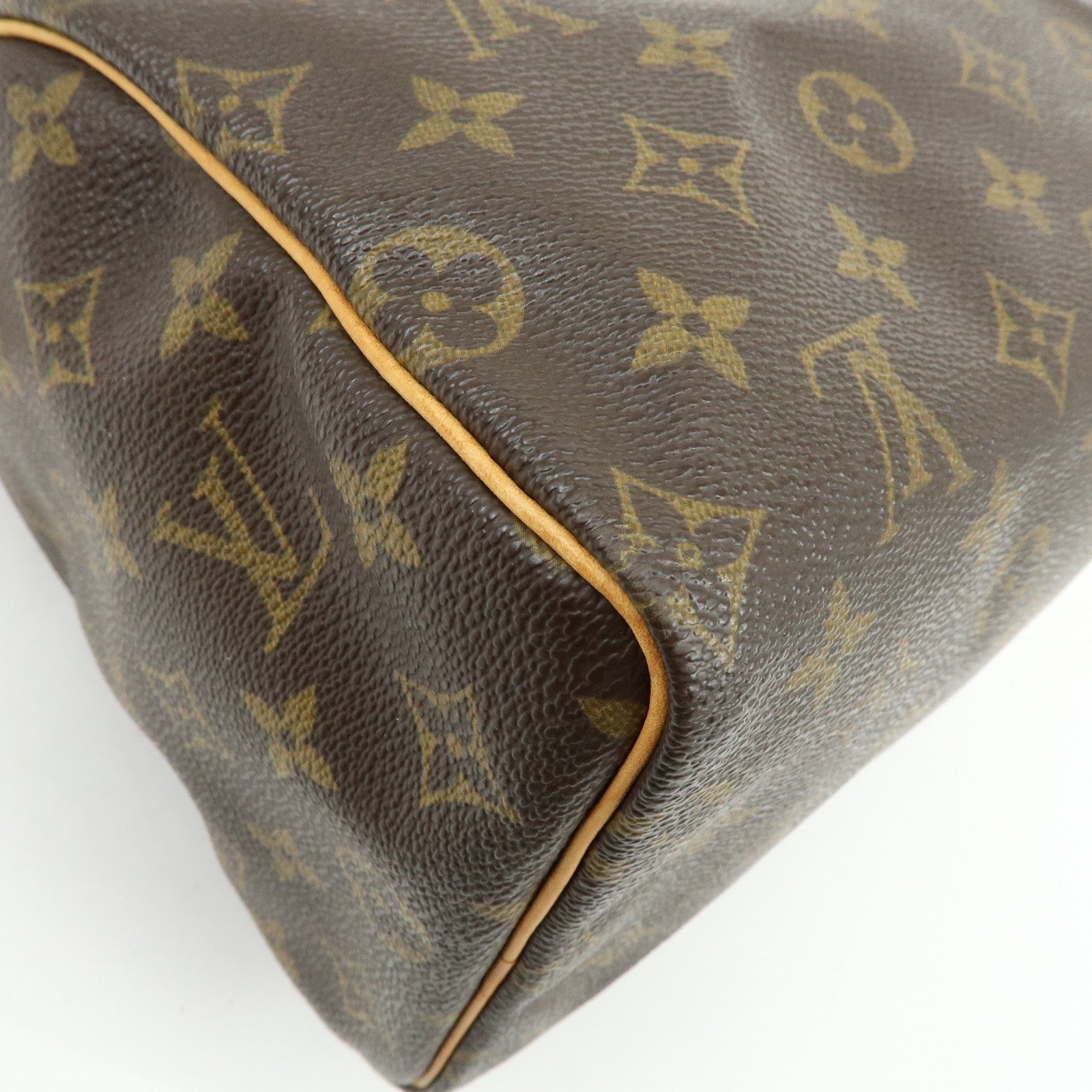 Louis Vuitton Monogram Speedy 25 Boston Bag Hand Bag Brown M41528