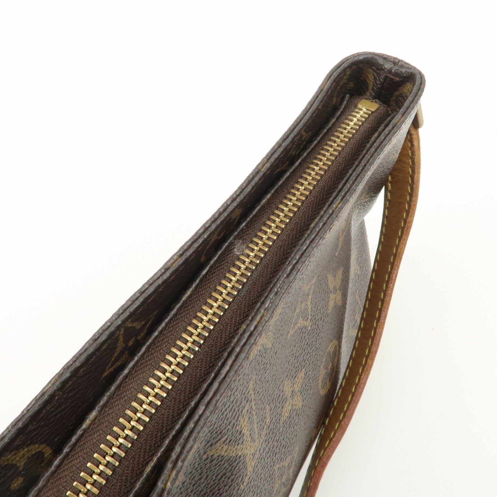 Louis Vuitton Monogram Trotteur Shoulder Bag Brown M51240