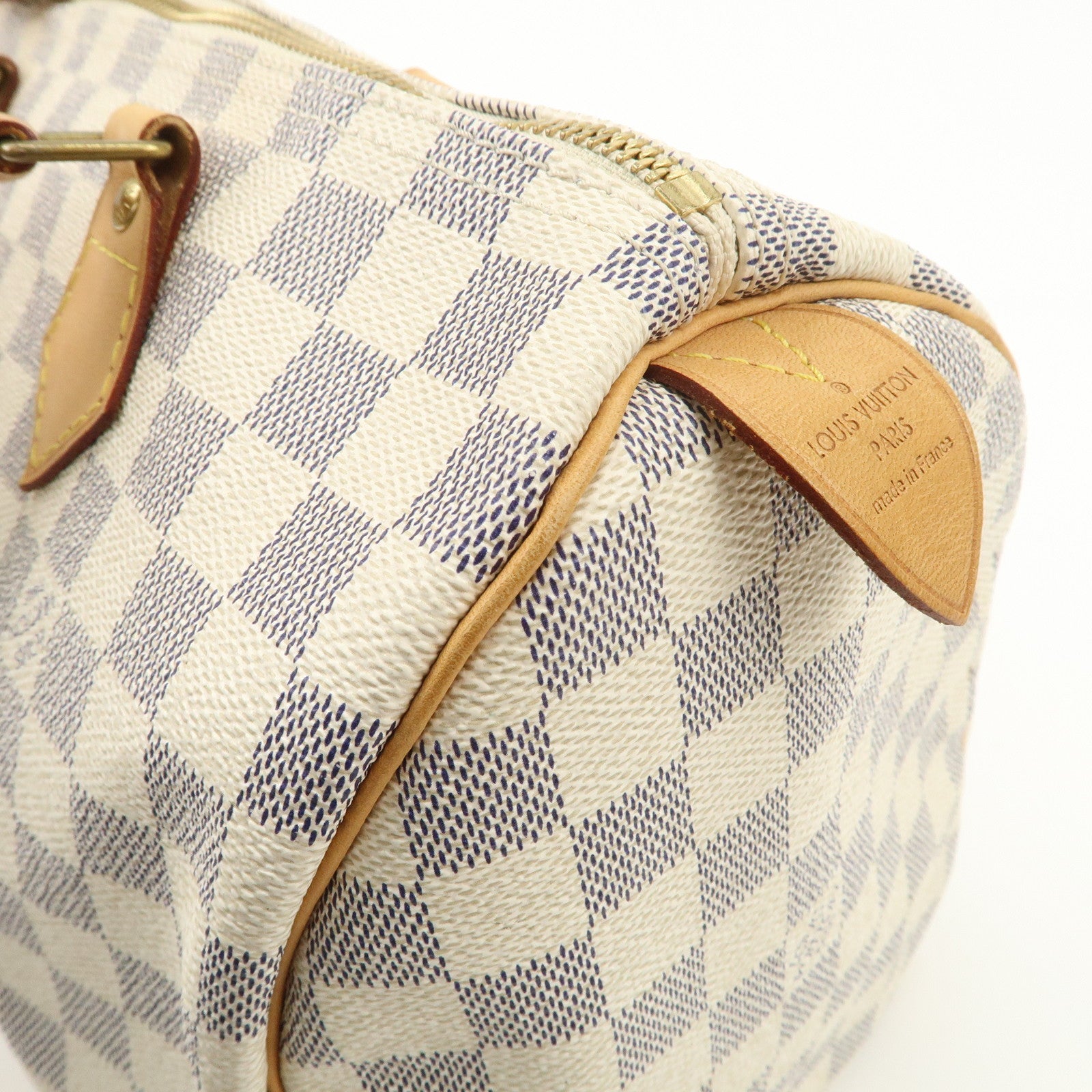 Louis Vuitton Damier Azur Speedy 30 Boston Bag Hand Bag N41370