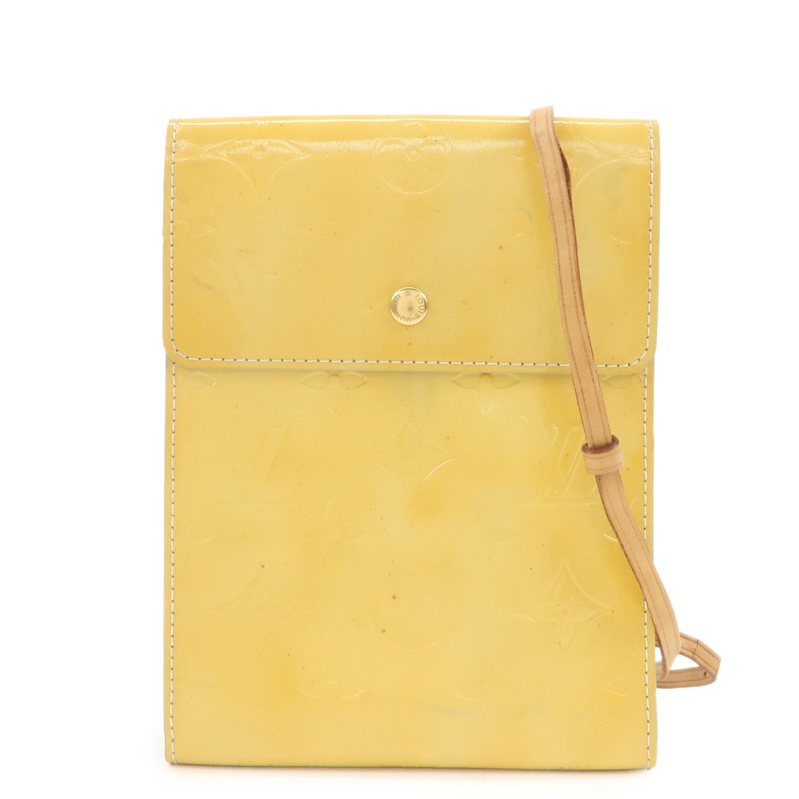 Louis Vuitton Monogram Vernis Kenmare Crossbody Bag Gris M91060