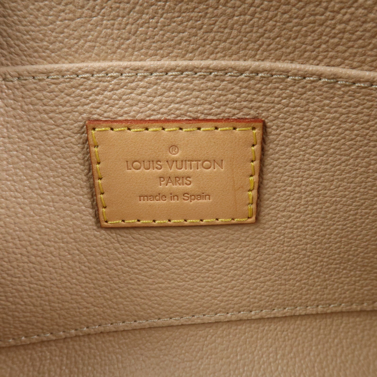 Louis Vuitton Monogram Canvas Pochette Cosmetic PM Pouch M47515