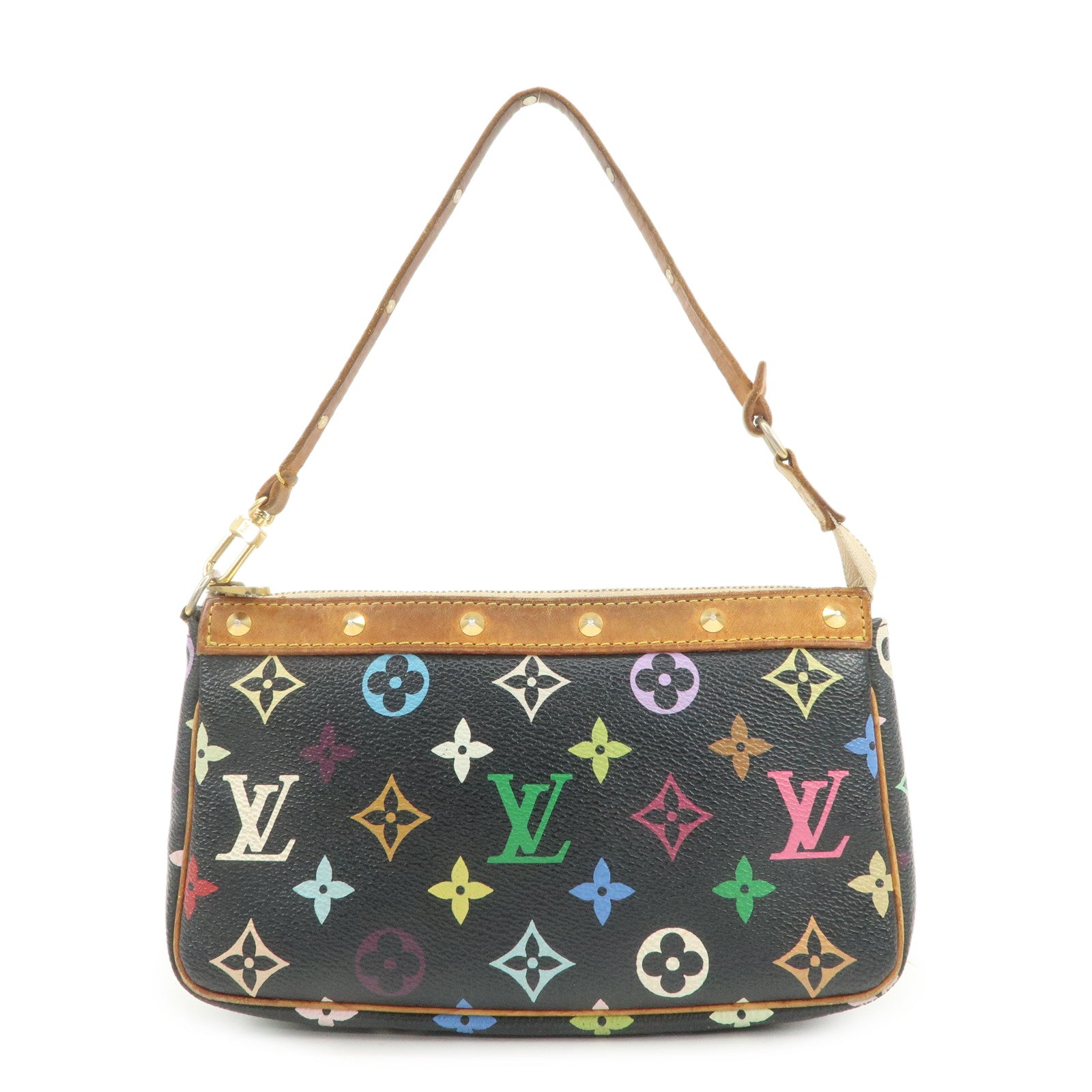 Louis Vuitton Monogram Multicolor Pochette Accessoires Noir M92648