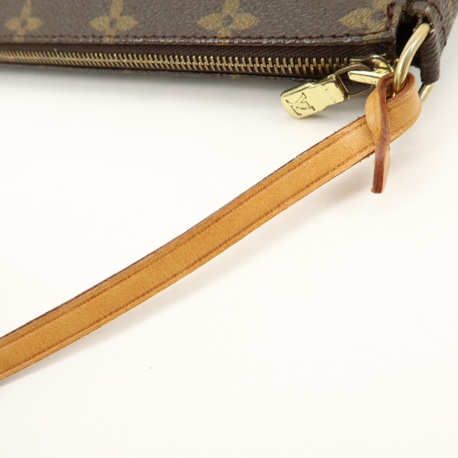 Louis Vuitton Monogram Pochette Accessoires Pouch Hand Bag M51980