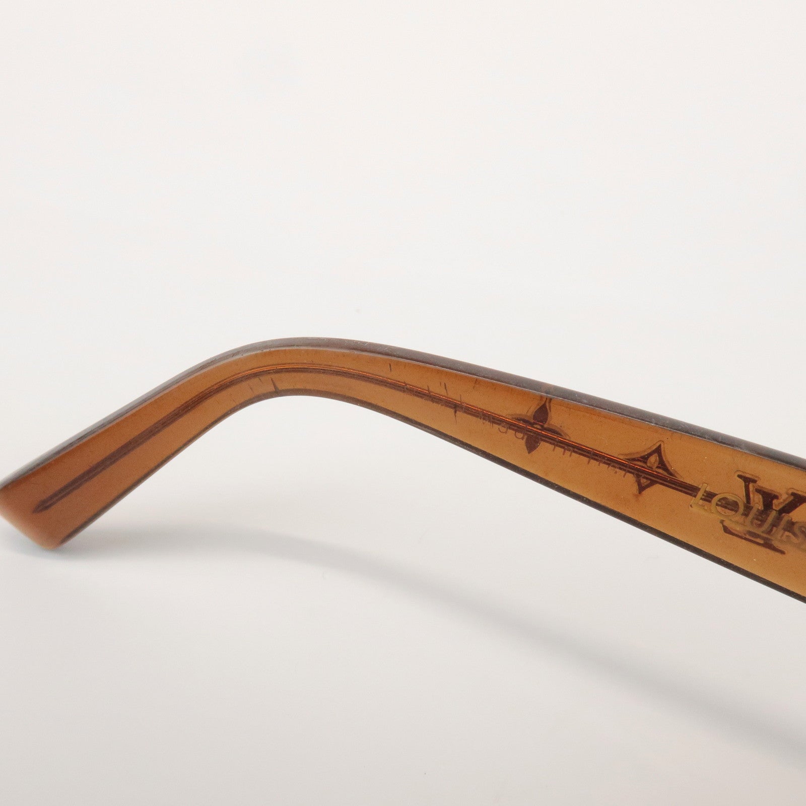 Louis Vuitton Obsession Rond Plastic Sunglasses 59□17 Brown Z0032E