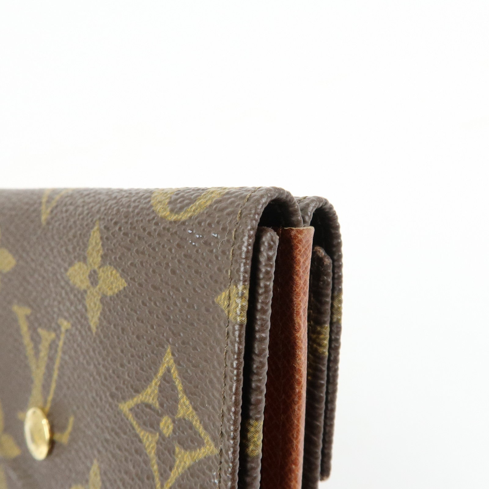 Louis Vuitton Monogram Porte Monnaie Billet Carte Credit M61660