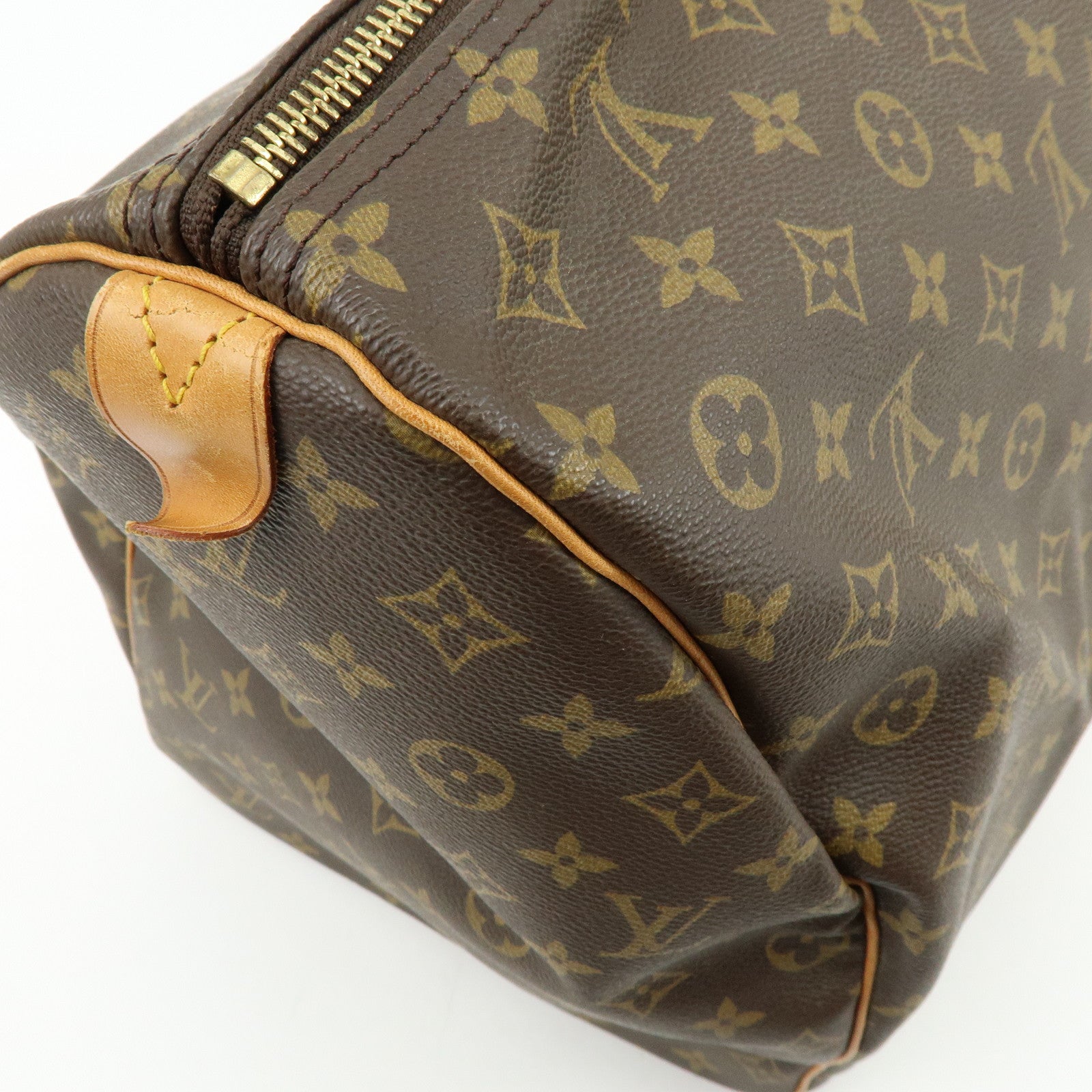 Louis Vuitton Monogram Keep All 60 Boston Bag Brown M41422