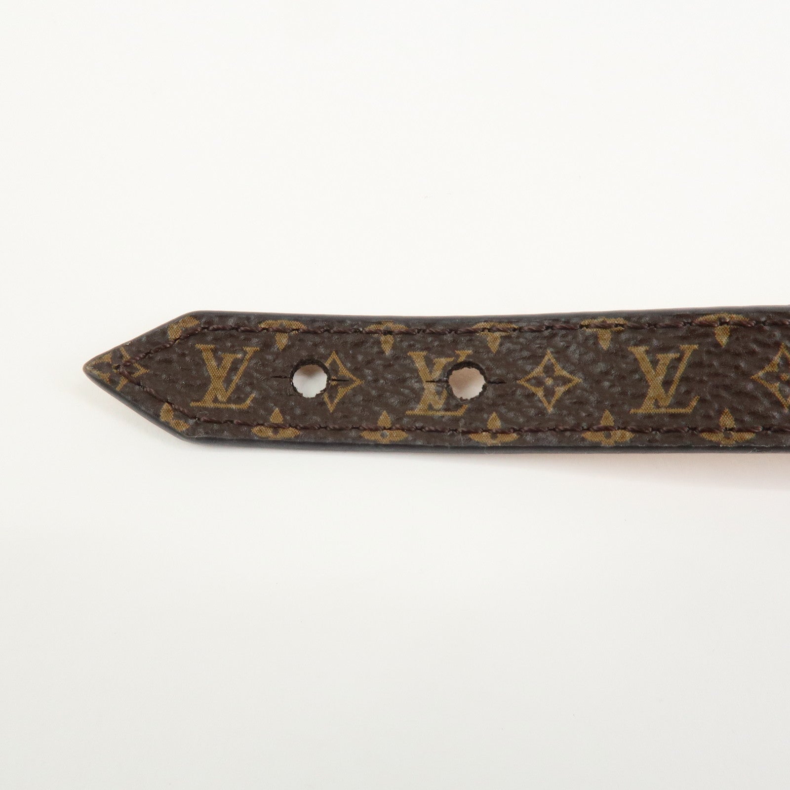 Louis Vuitton Monogram Essential V Bracelet Brown M6042