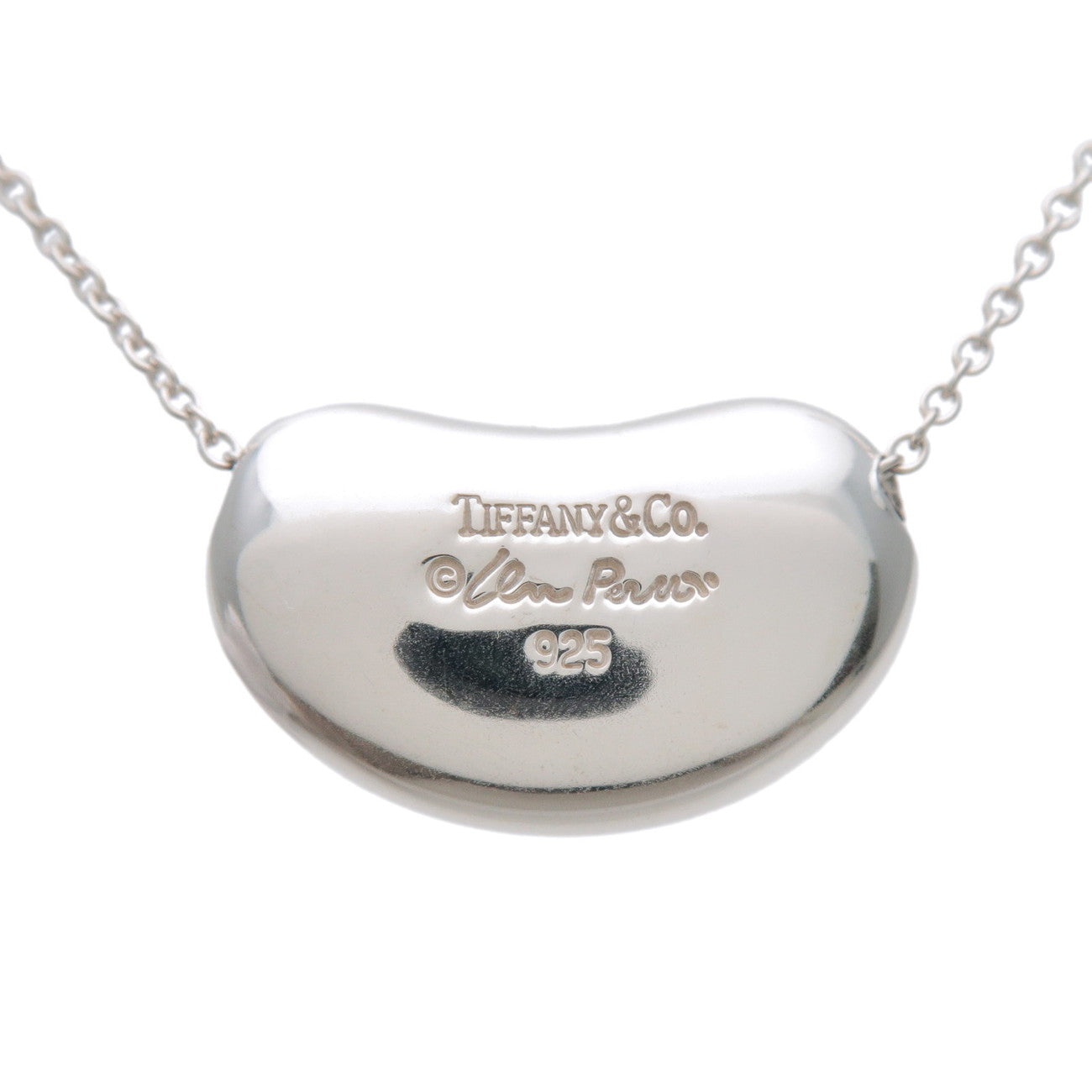 Tiffany & Co Bean Necklace Medium SV925 Silver